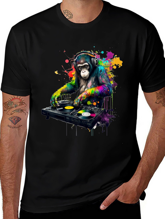 DJ Monkey Graphic Tee