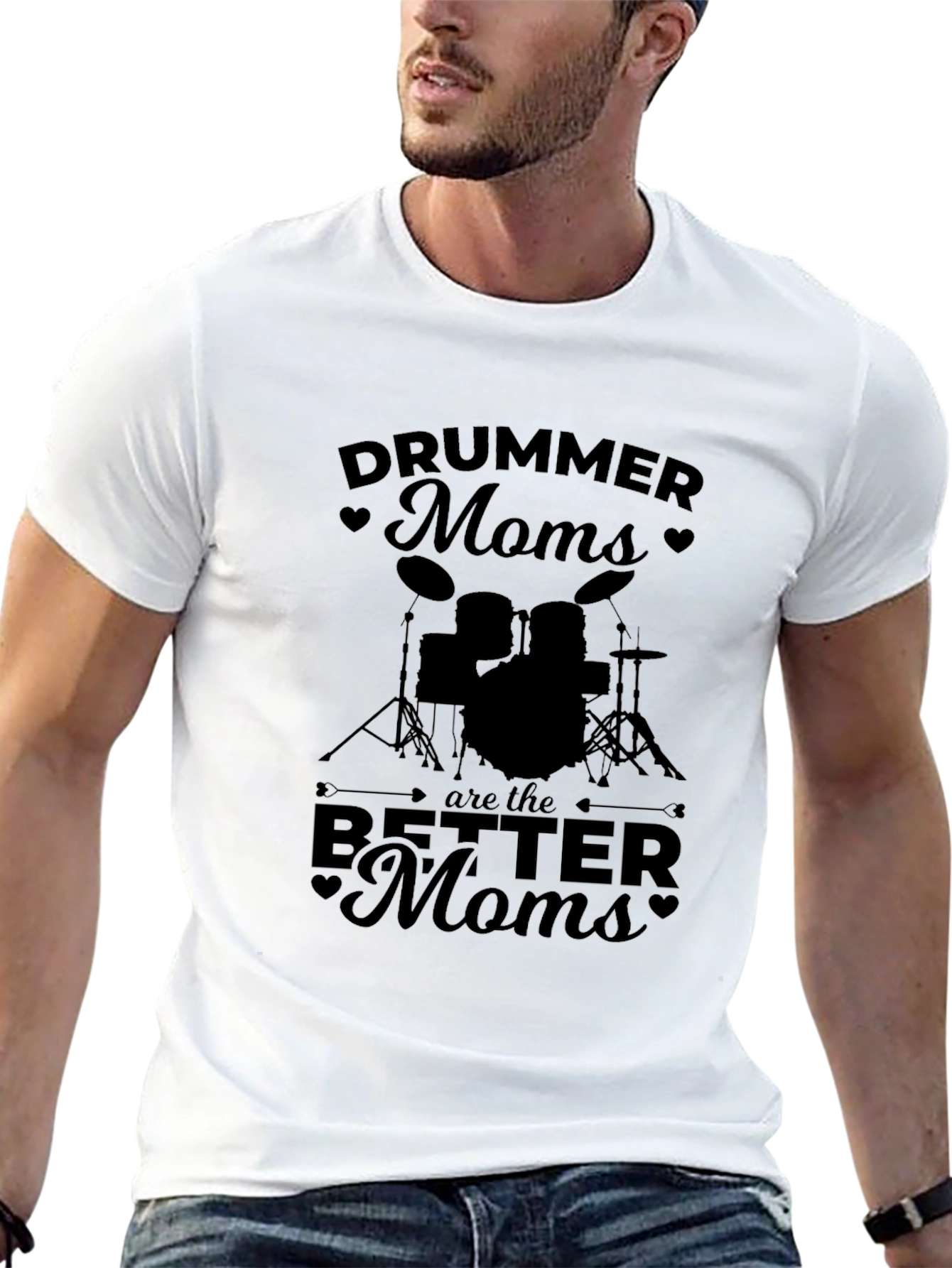 Drummer Moms T-Shirt - Better Moms Tee