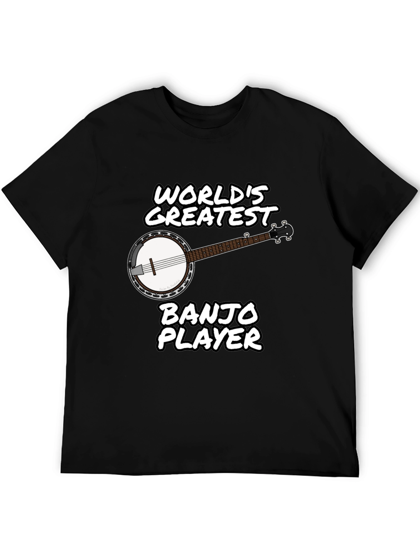 Worlds Greatest Banjo Player Graphic T-Shirt