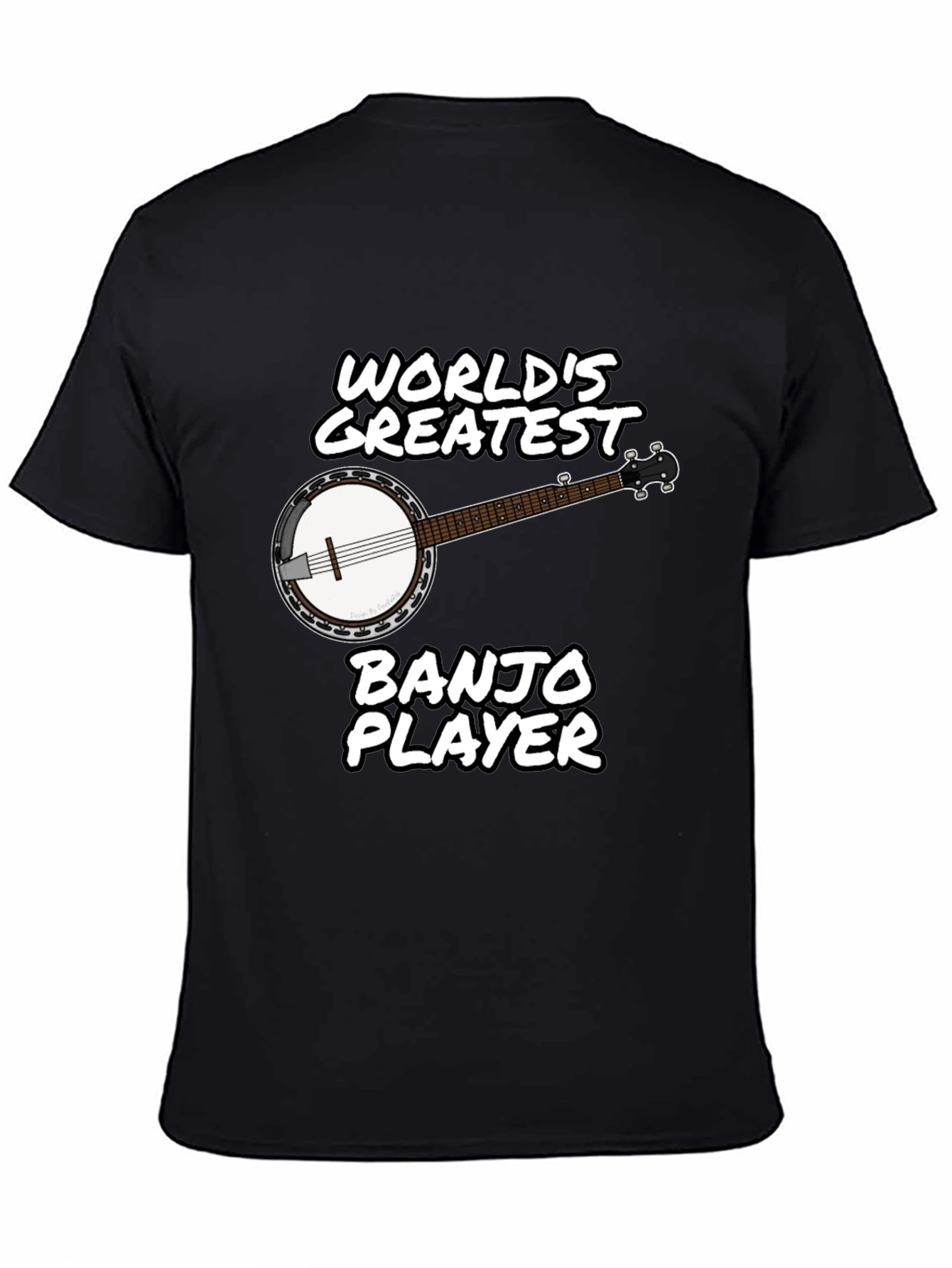 Worlds Greatest Banjo Player Graphic T-Shirt