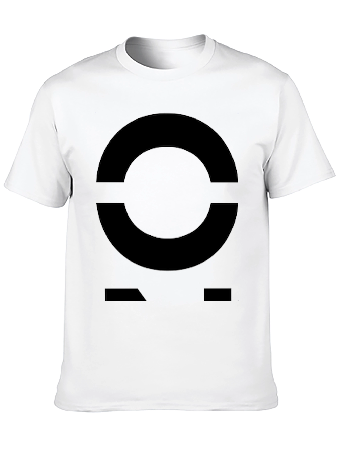 Abstract Graphic Print T-Shirt - Modern Black Tee