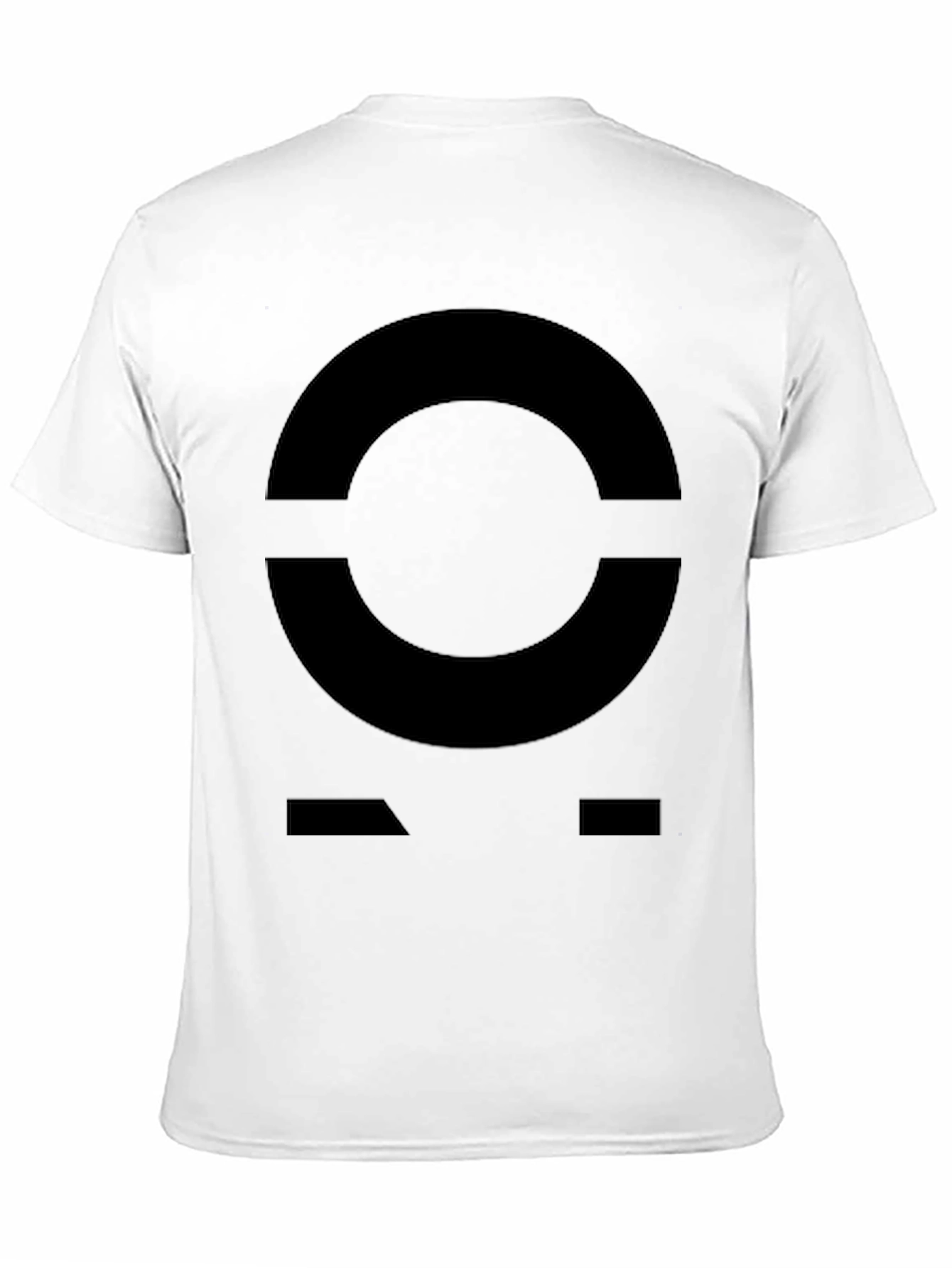 Abstract Graphic Print T-Shirt - Modern Black Tee