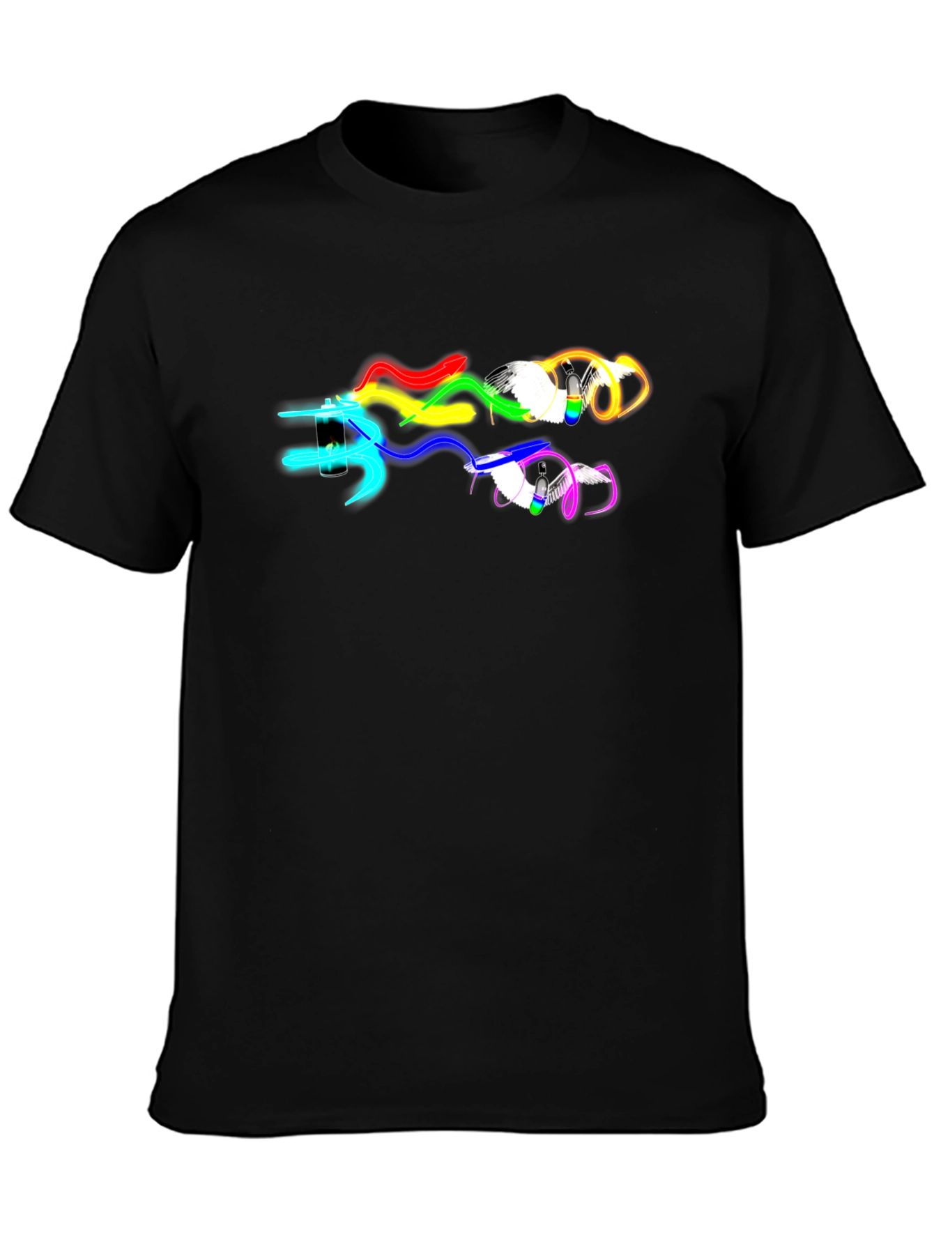 Rainbow Paint Spray Can T-Shirt