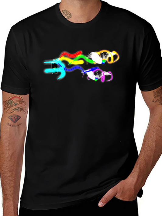 Rainbow Paint Spray Can T-Shirt