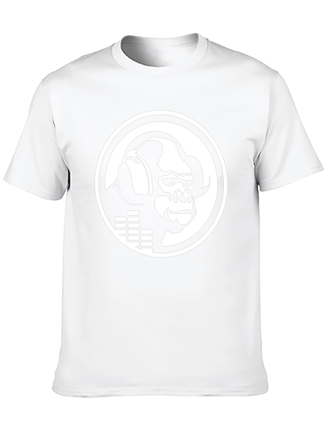 DJ Gorilla Black Graphic Tee