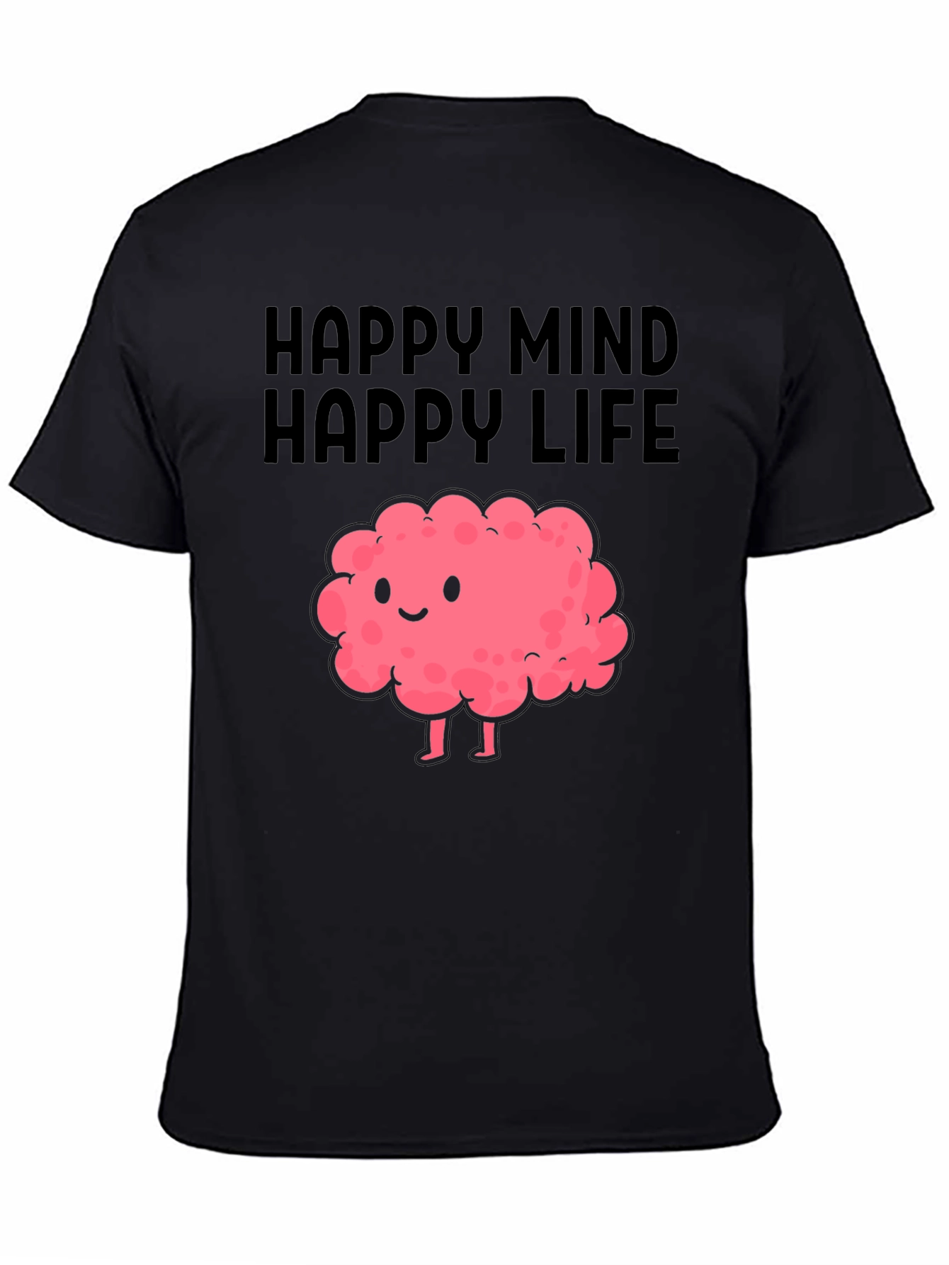 Happy Mind Happy Life Graphic Tee