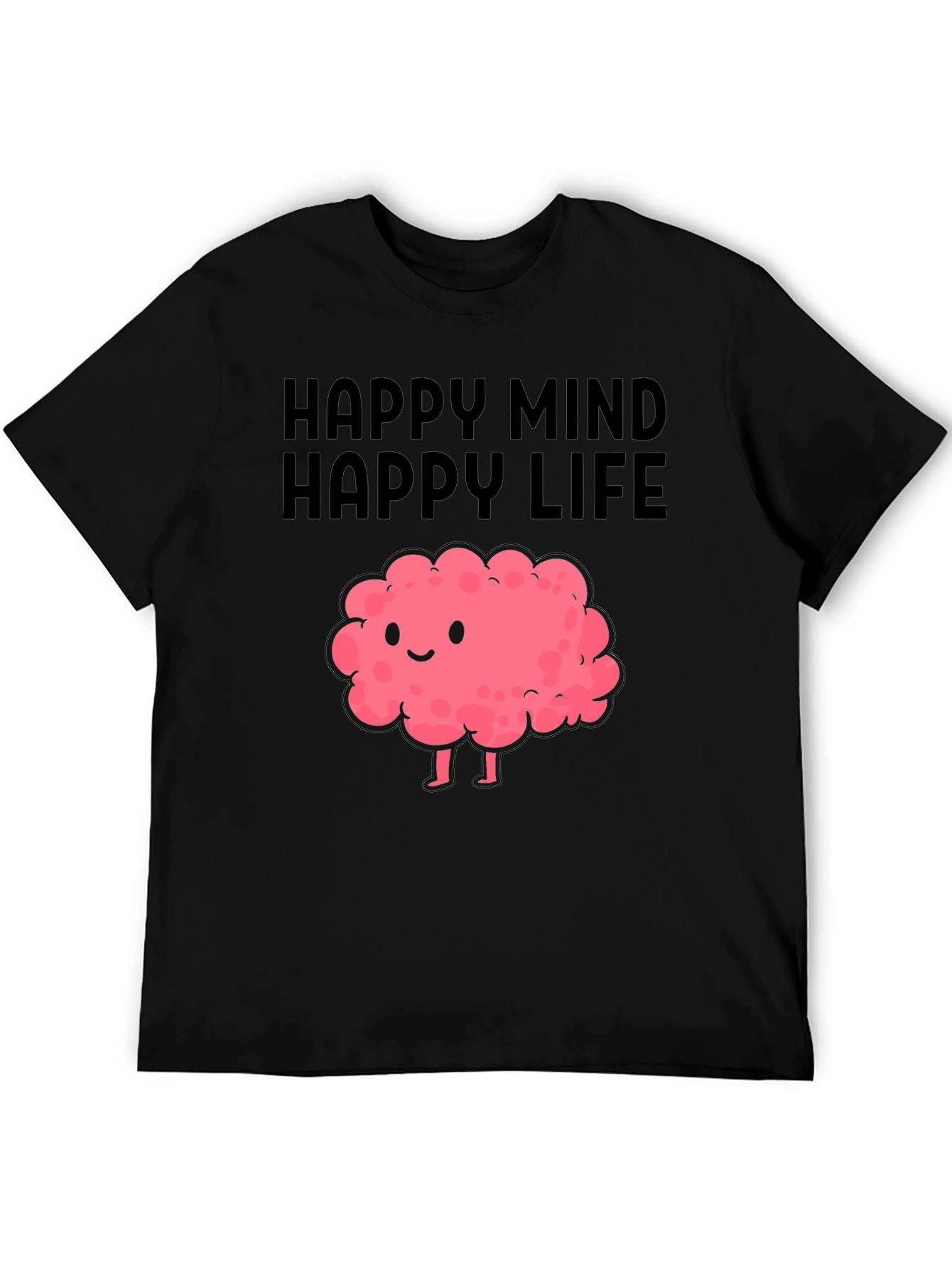 Happy Mind Happy Life Graphic Tee