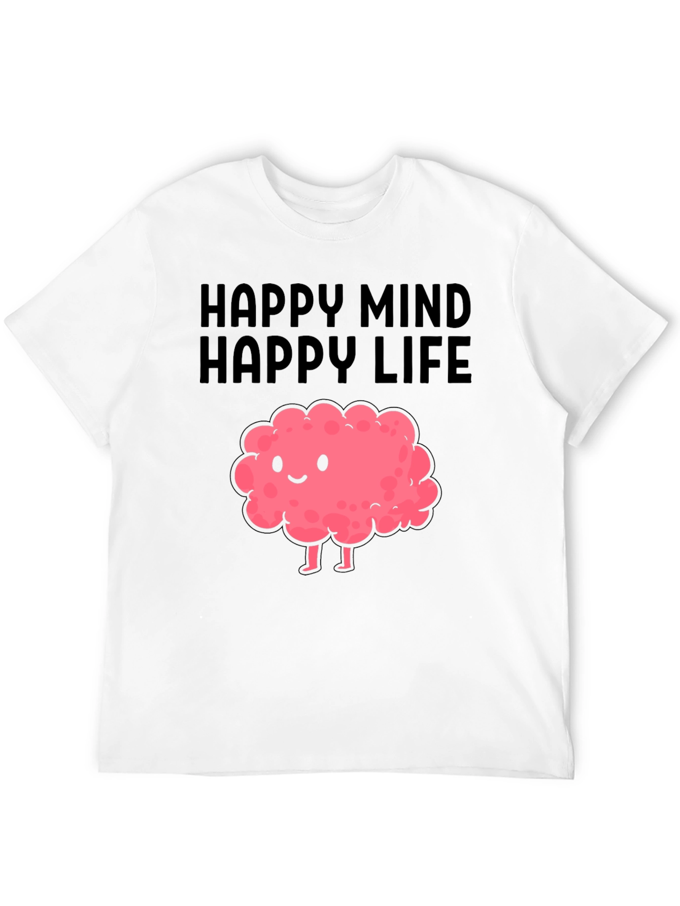Happy Mind Happy Life Graphic Tee