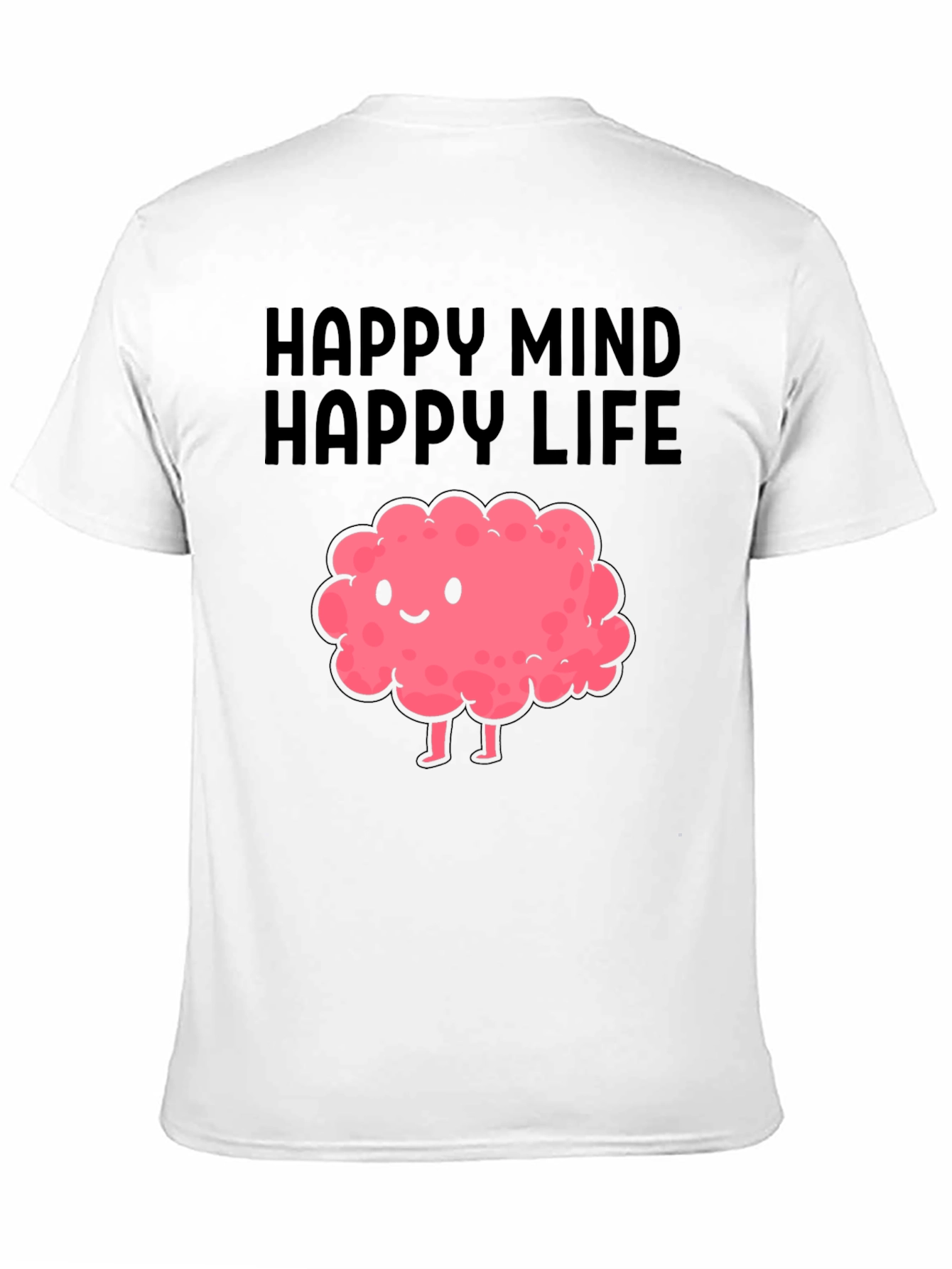 Happy Mind Happy Life Graphic Tee