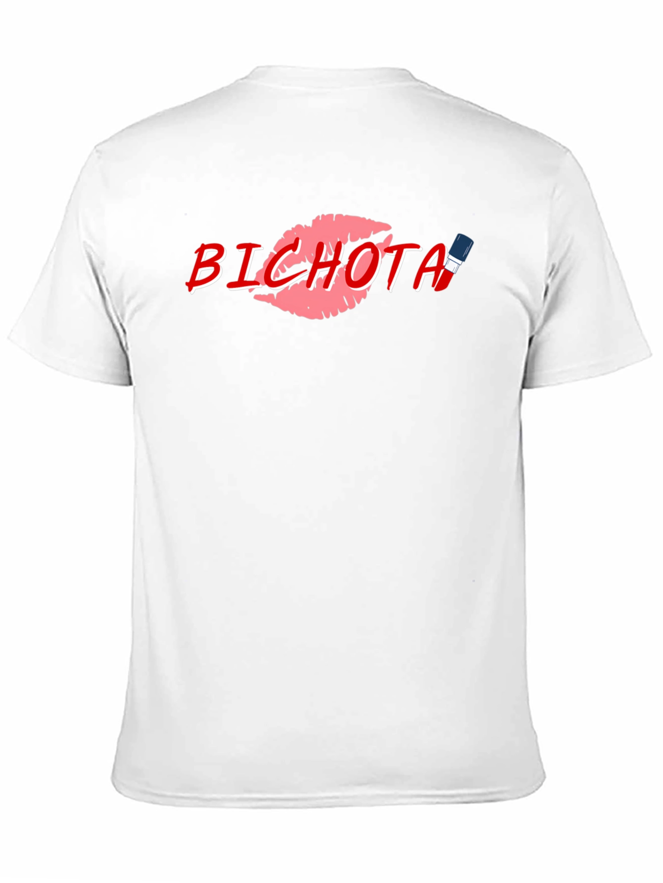 Bichota Lips Graphic Black T-Shirt