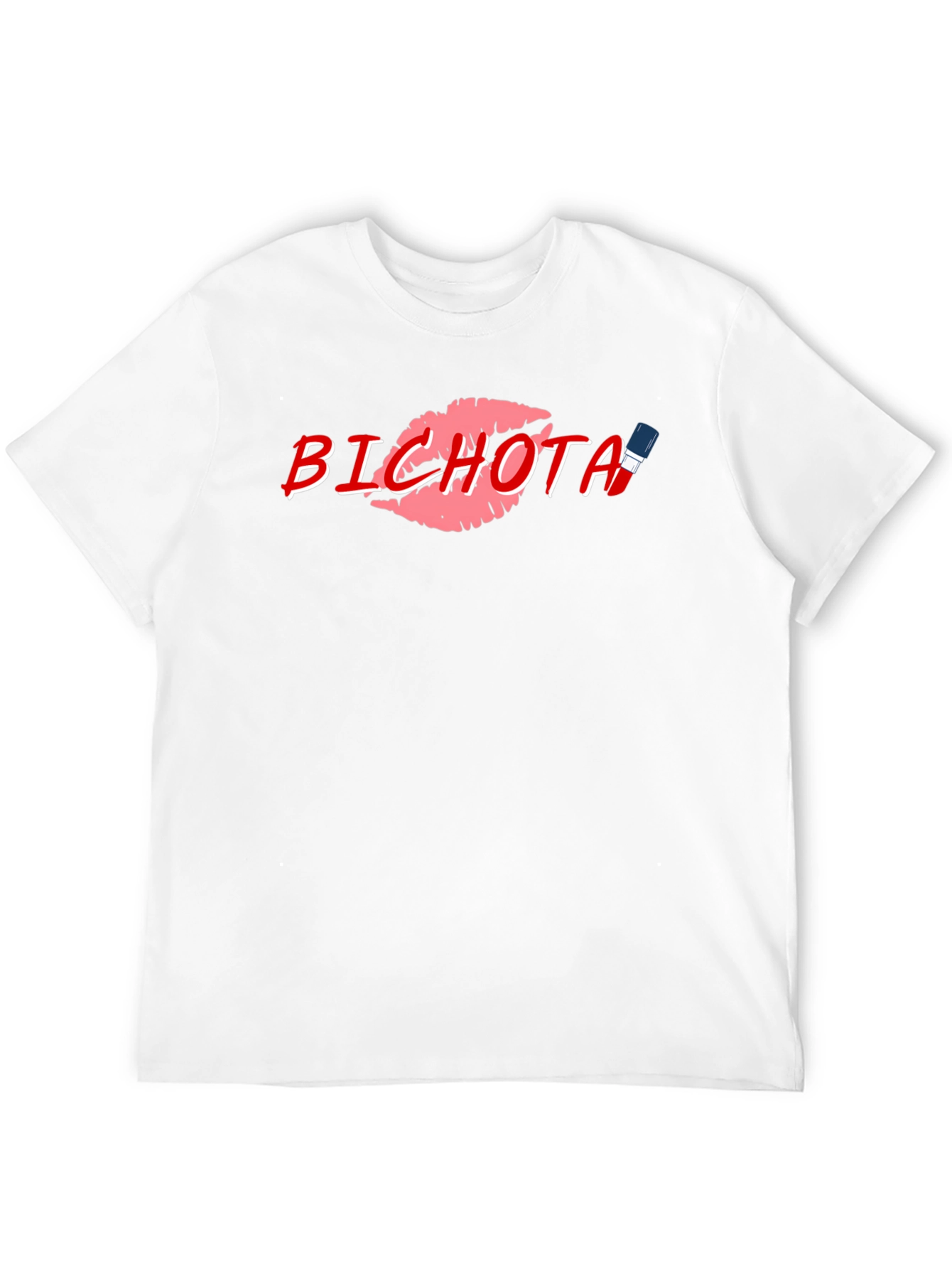 Bichota Lips Graphic Black T-Shirt