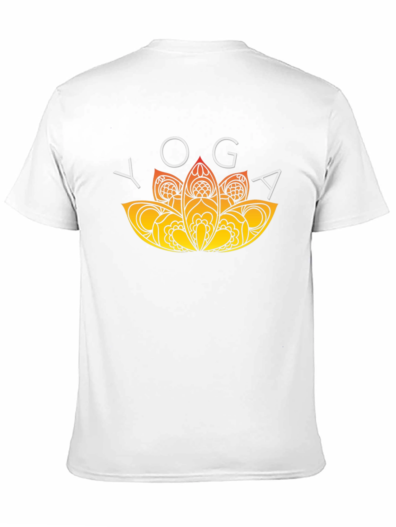 Yoga Lotus Graphic Tee - Relaxed Fit