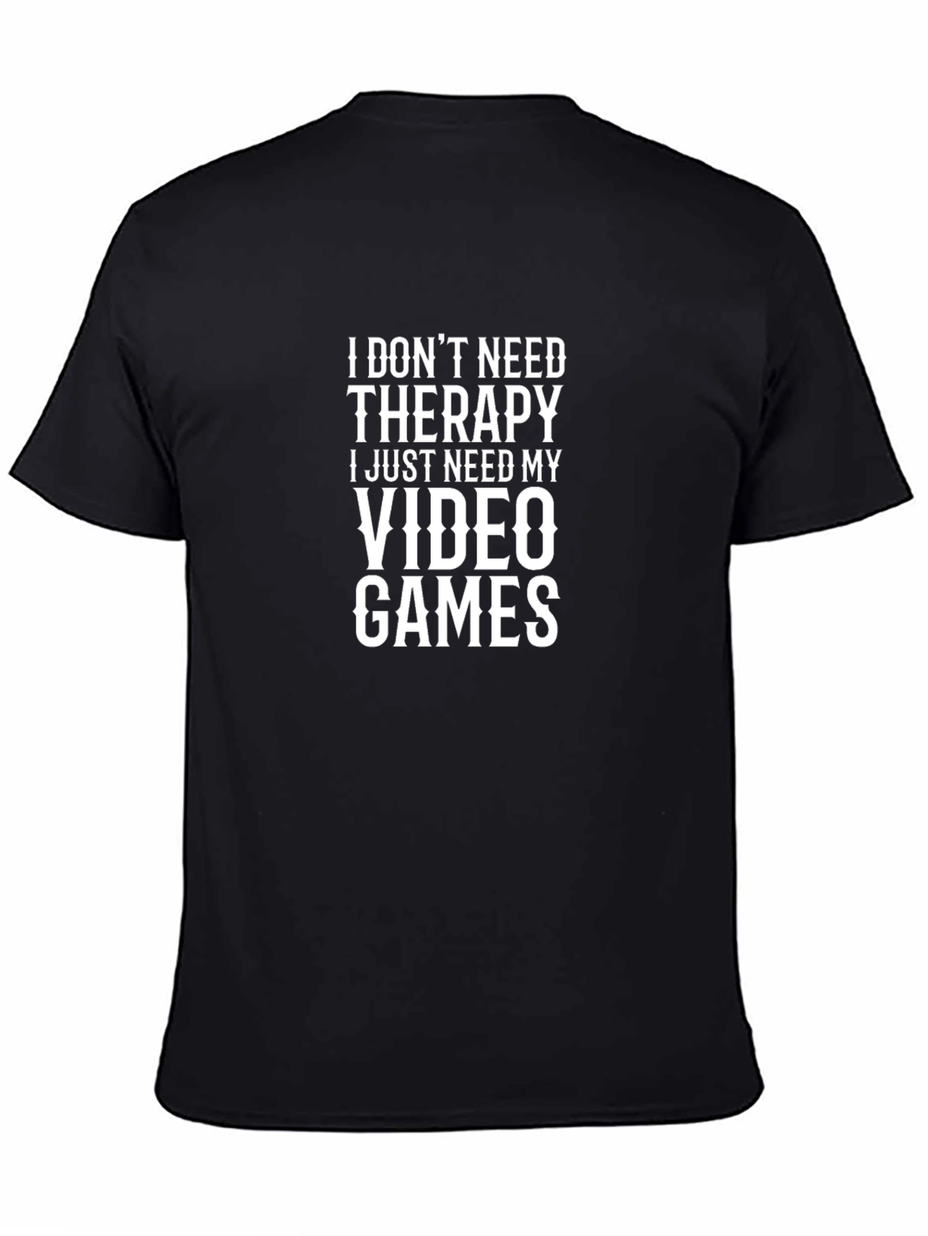 Gamer Therapy T-Shirt - Video Games Apparel