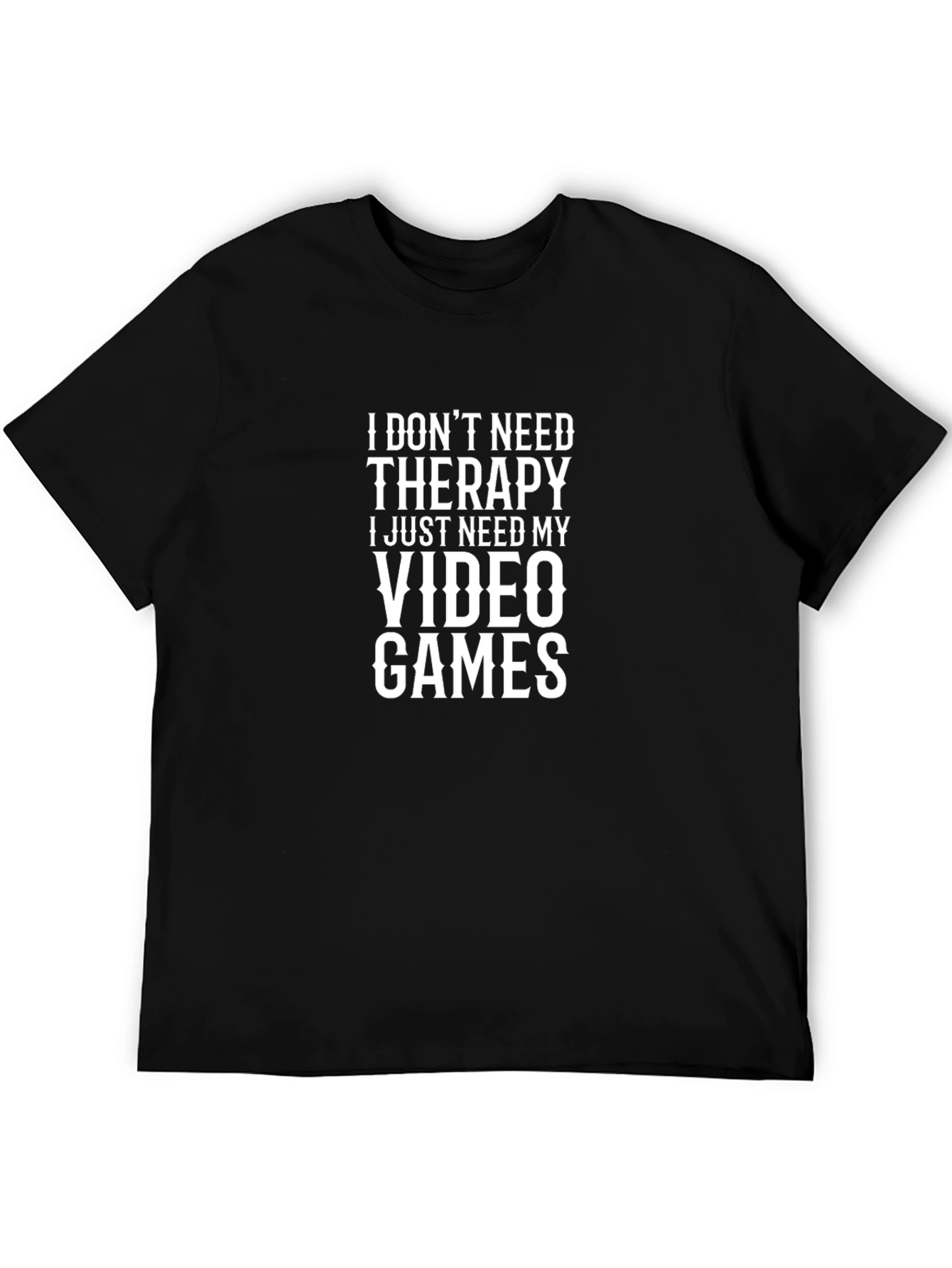 Gamer Therapy T-Shirt - Video Games Apparel