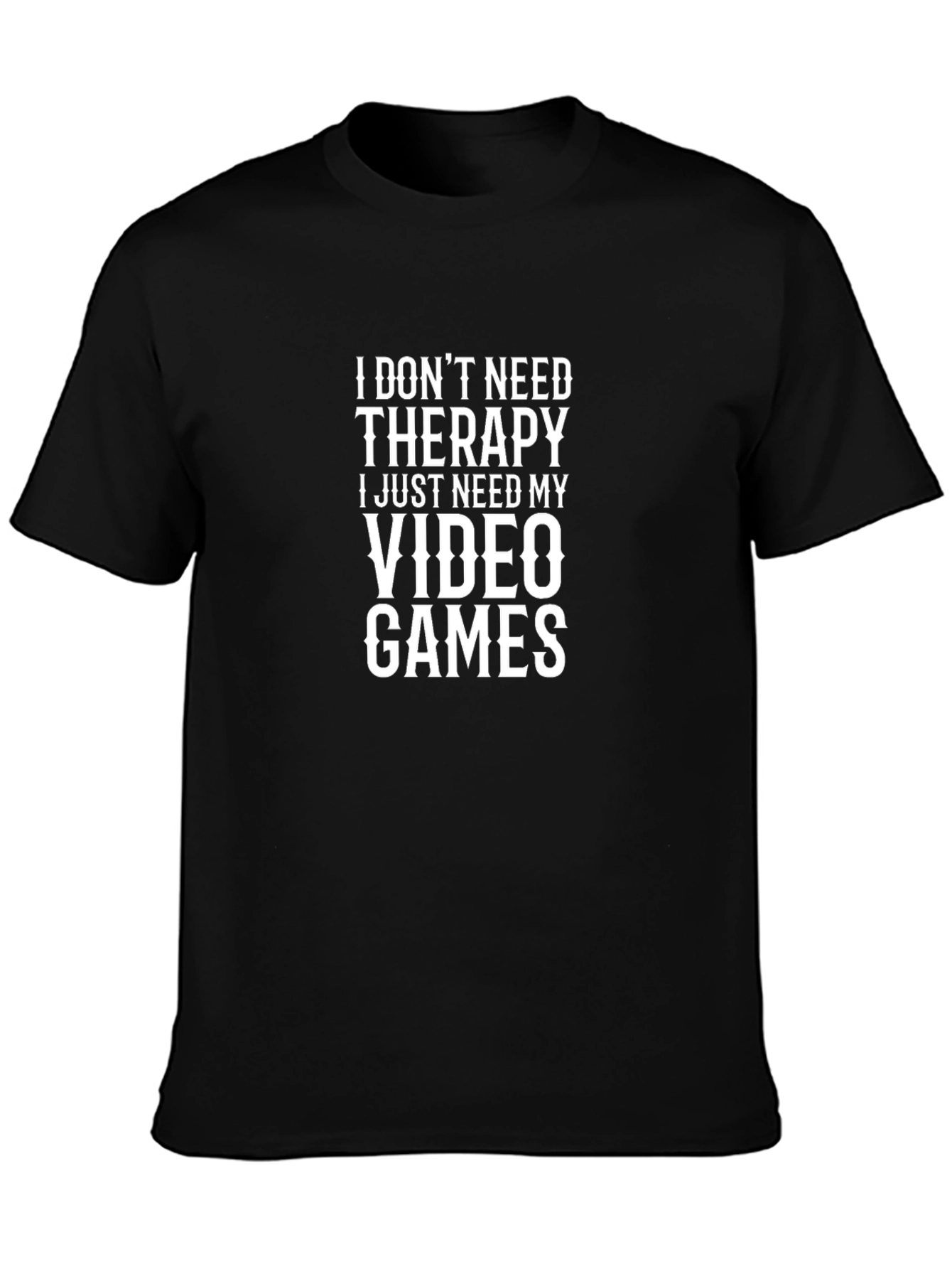 Gamer Therapy T-Shirt - Video Games Apparel