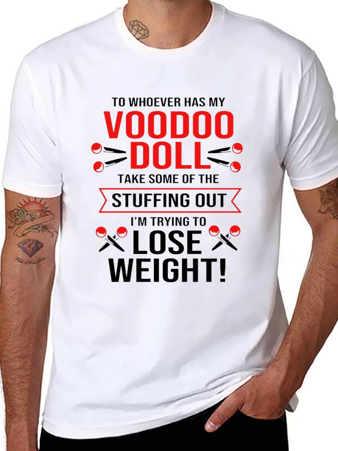 Voodoo Doll Weight Loss T-Shirt