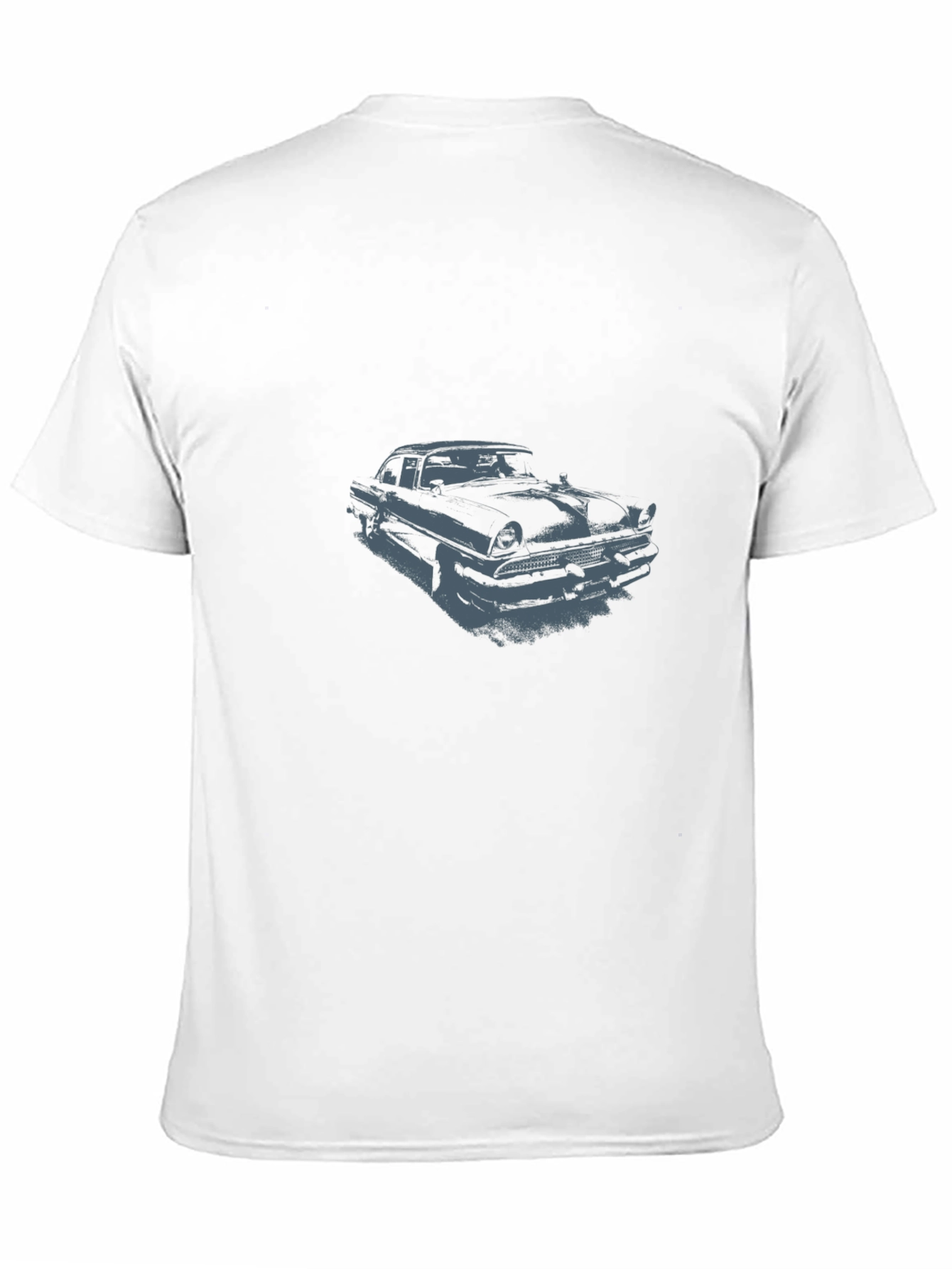 Mens Black Graphic Tee - Unique Design