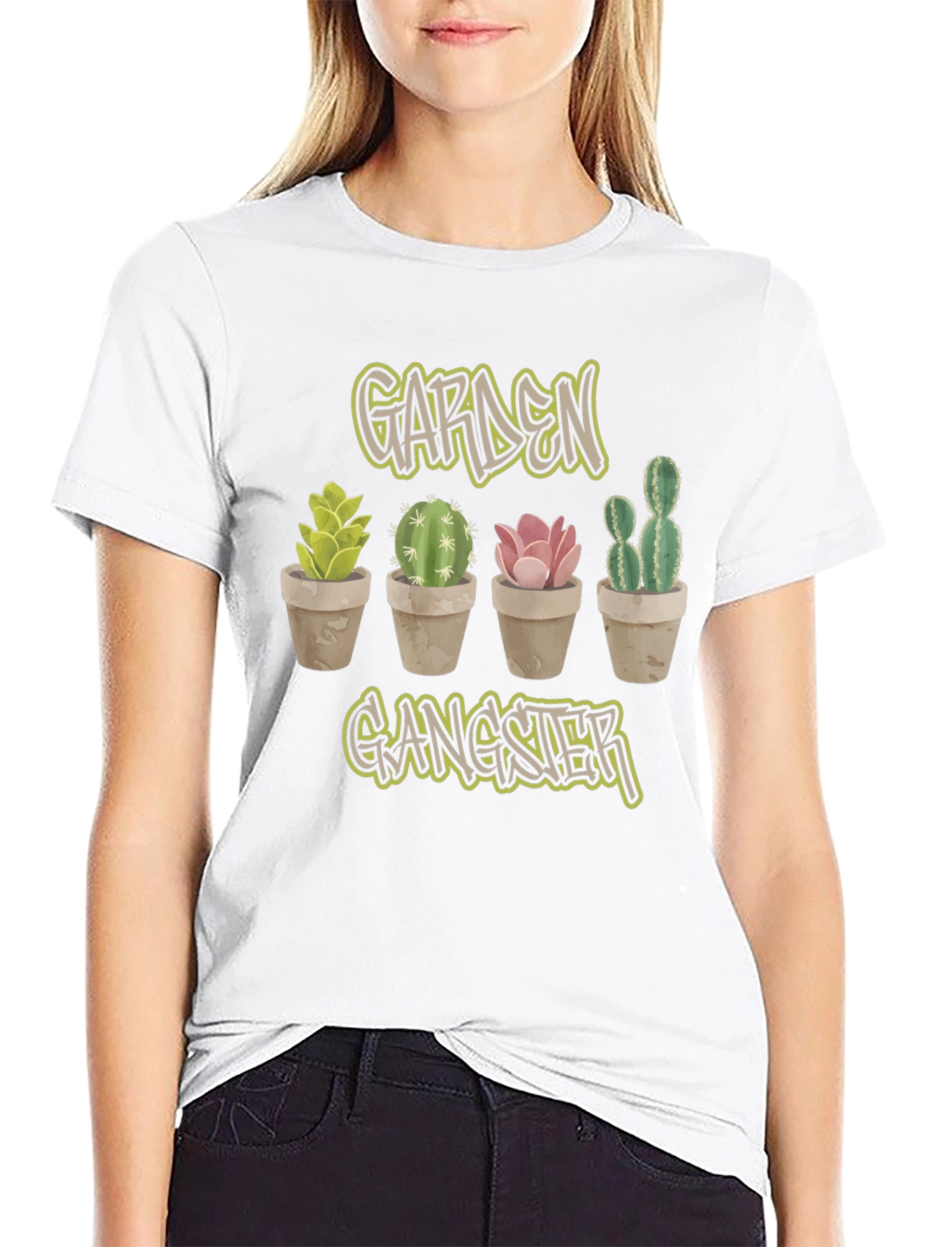 Garden Gangster Cactus Tee