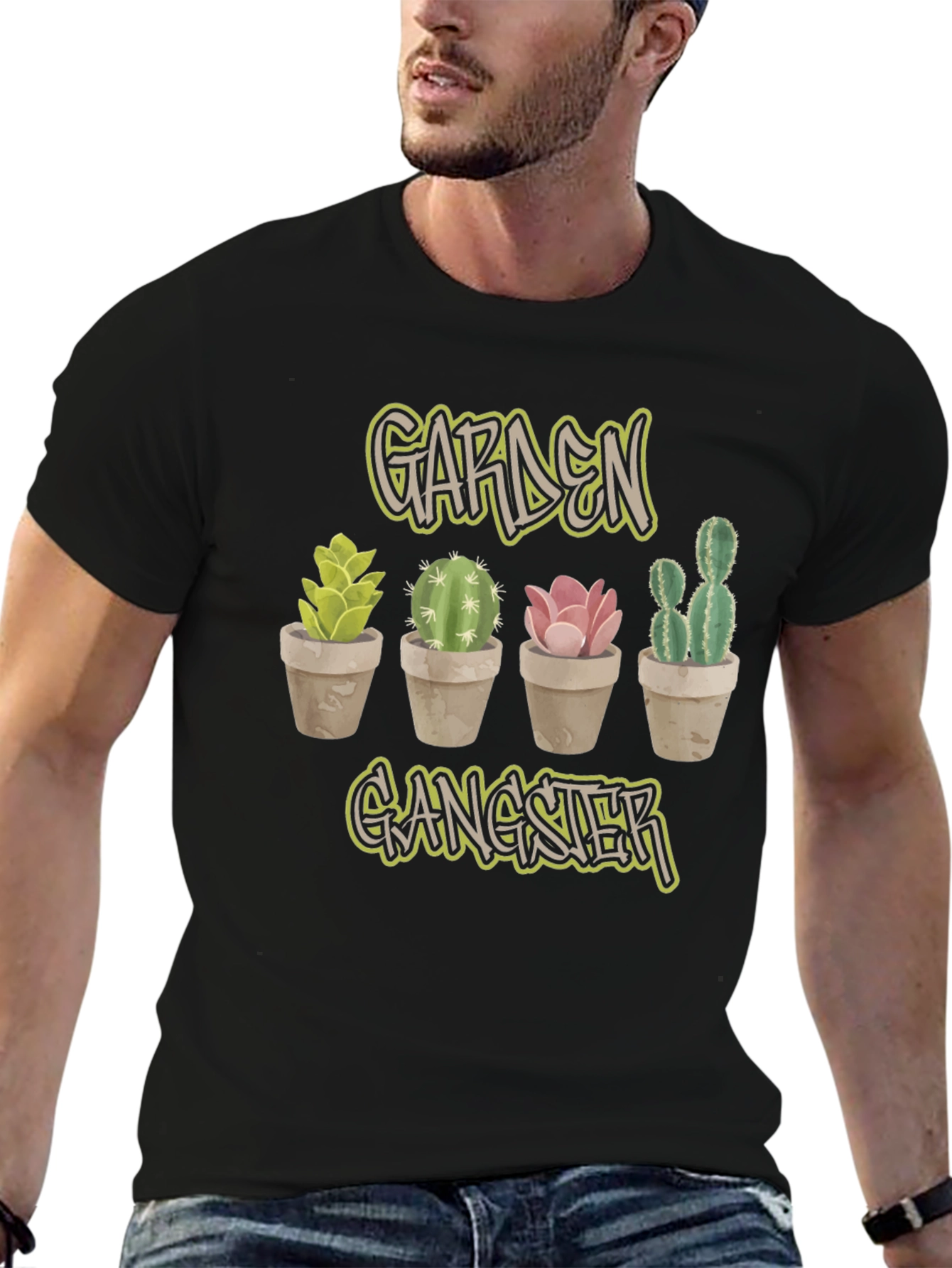 Garden Gangster Cactus Tee