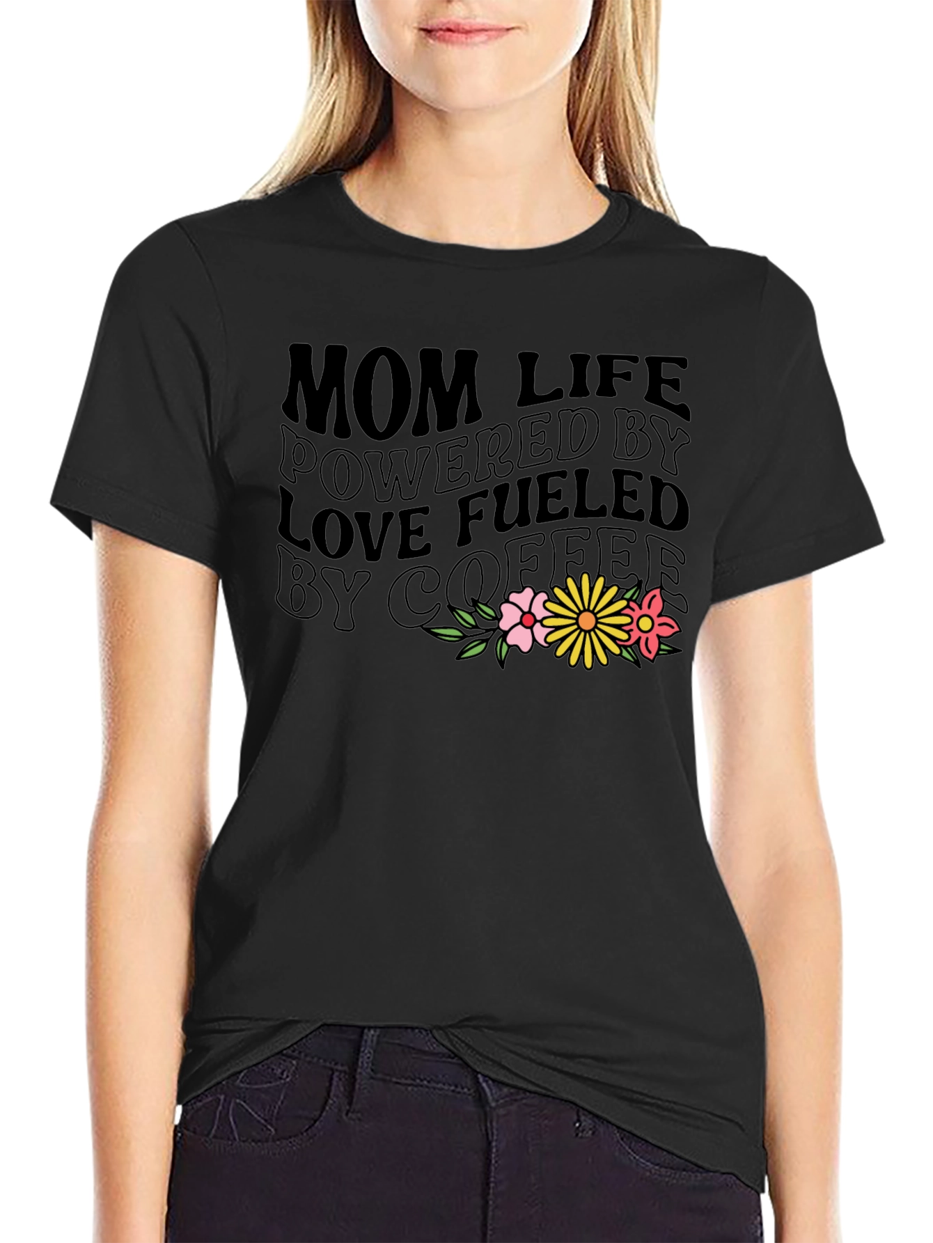 Mom Life Coffee T-Shirt