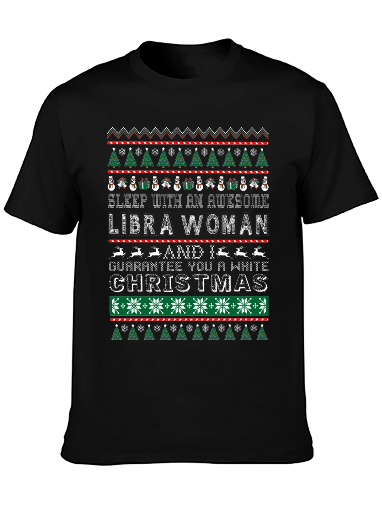 Libra Woman Christmas T-Shirt
