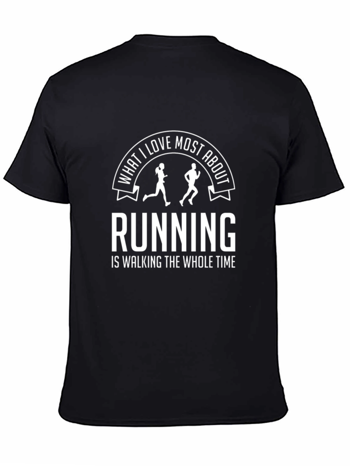 Running Is Walking T-Shirt - Funny Sarcastic Tee
