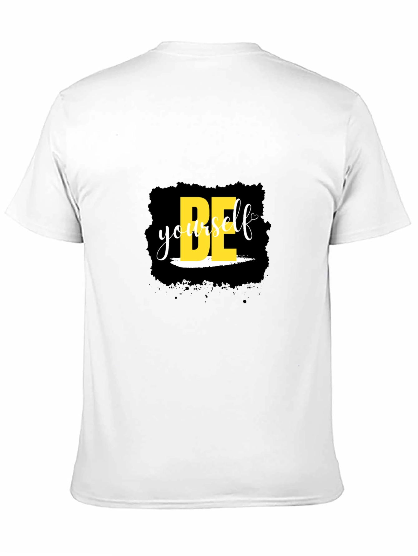 Be Yourself Black Tee