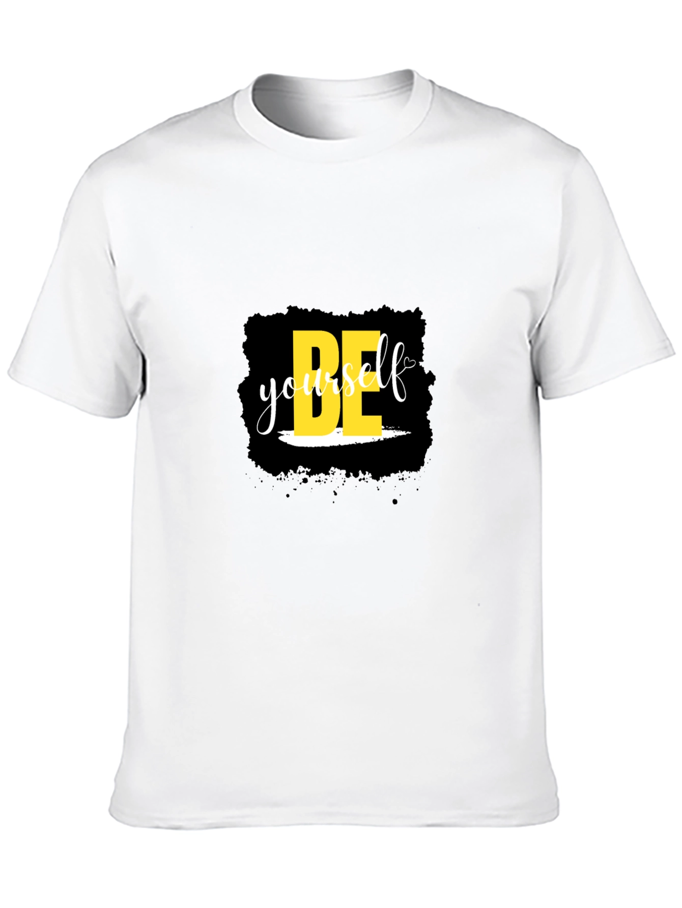 Be Yourself Black Tee