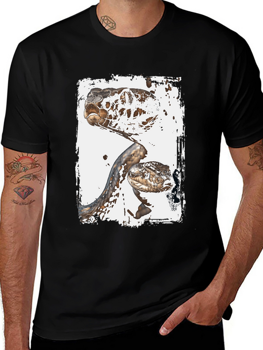Snake T-Shirt: Reptile Art Graphic Tee