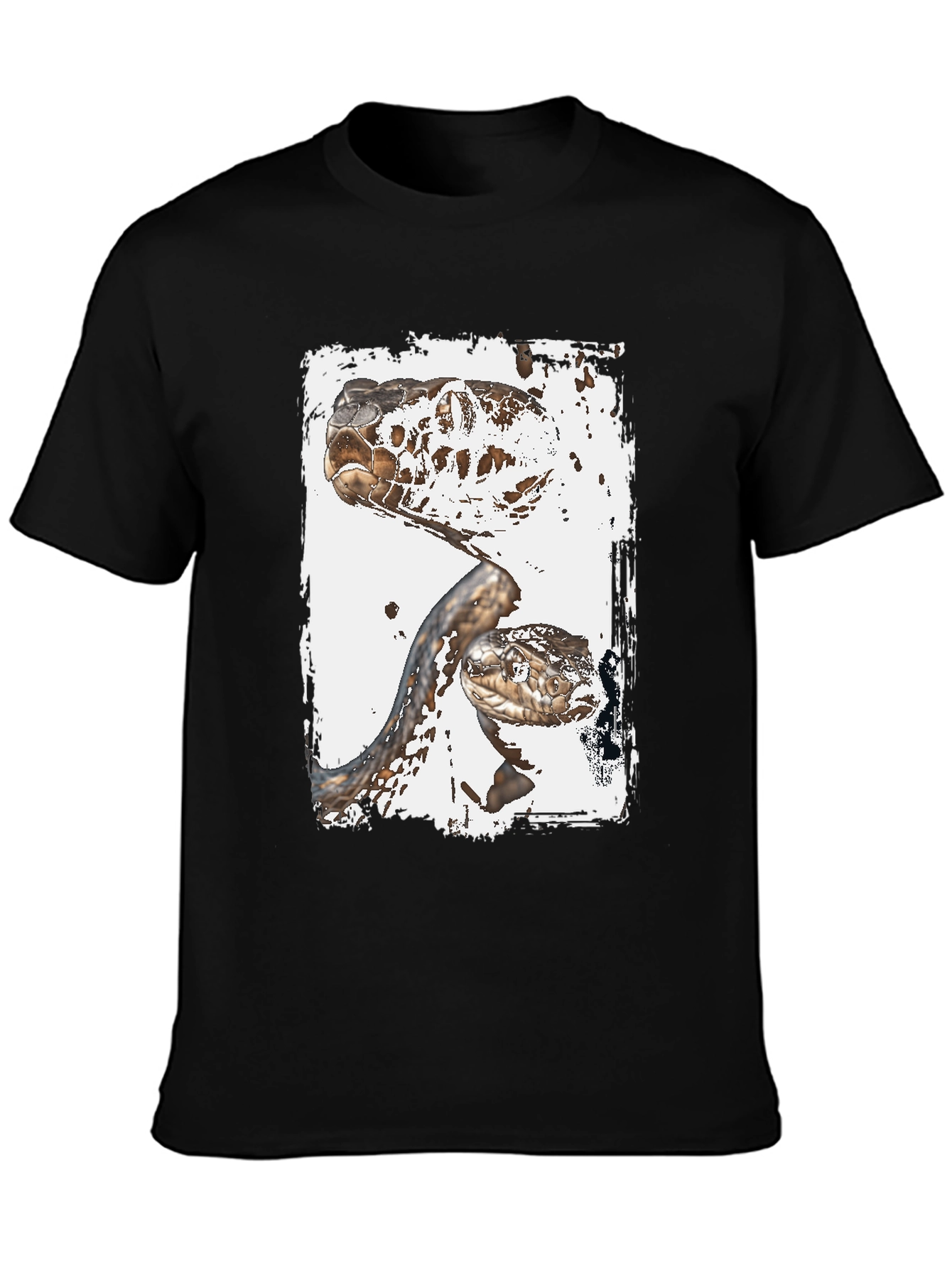 Snake T-Shirt: Reptile Art Graphic Tee
