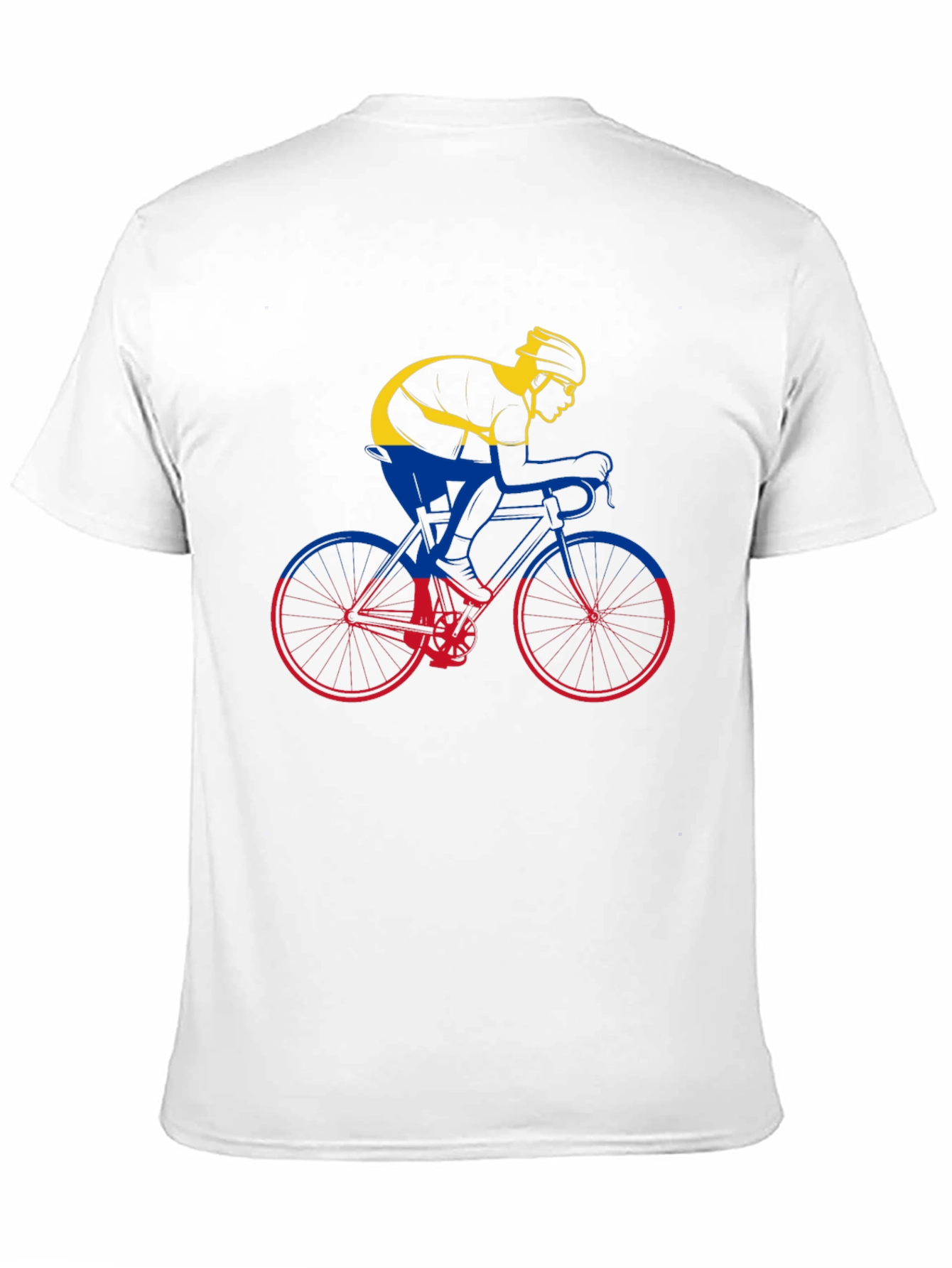 Colombia Cycling T-Shirt - Mens Black Tee