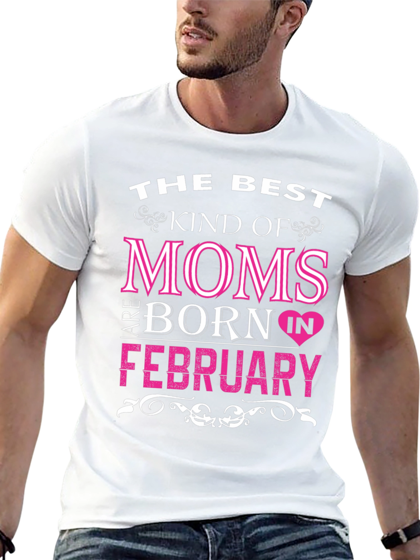 Best Moms Born in February T-Shirt
