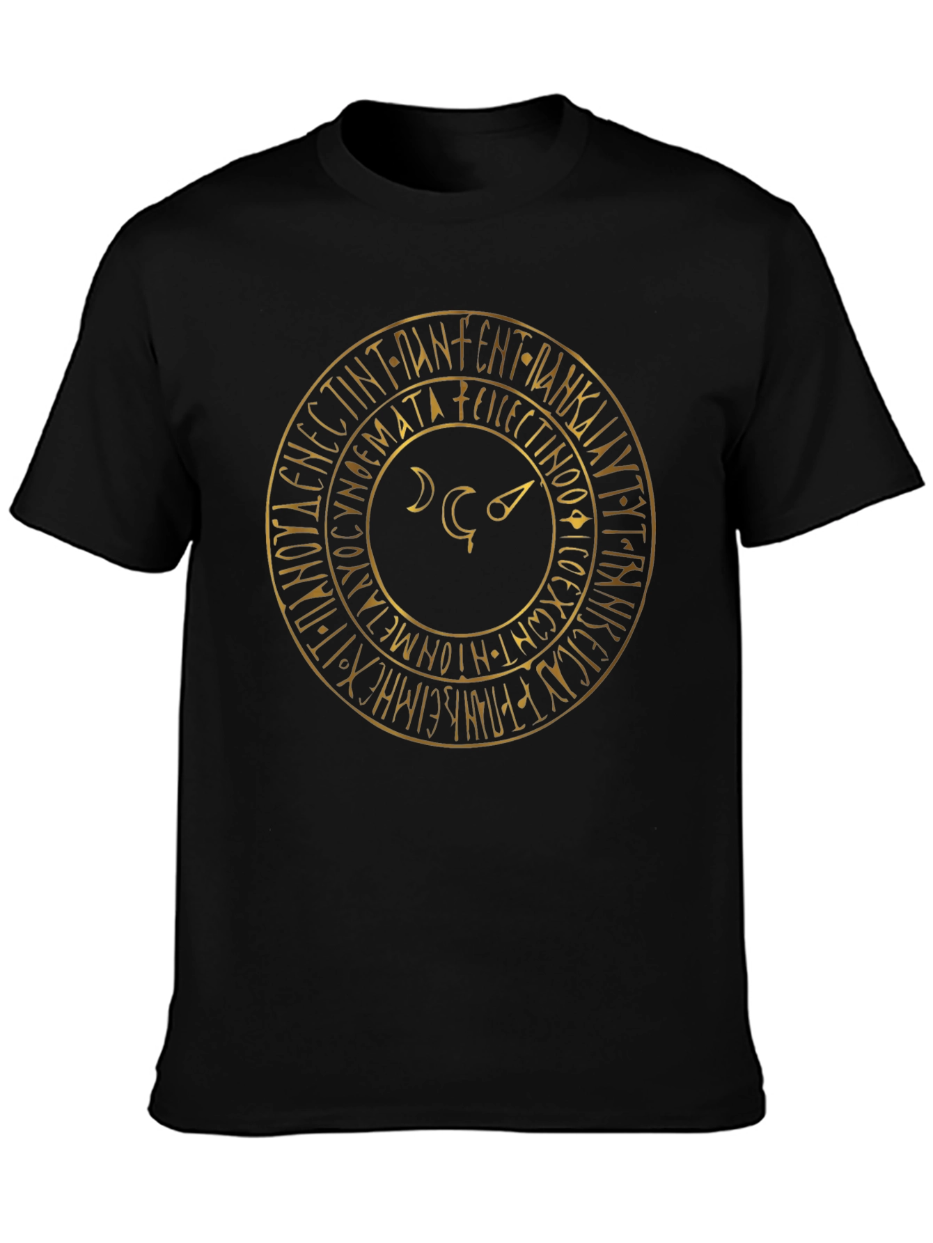 Mystic Circle Black T-Shirt