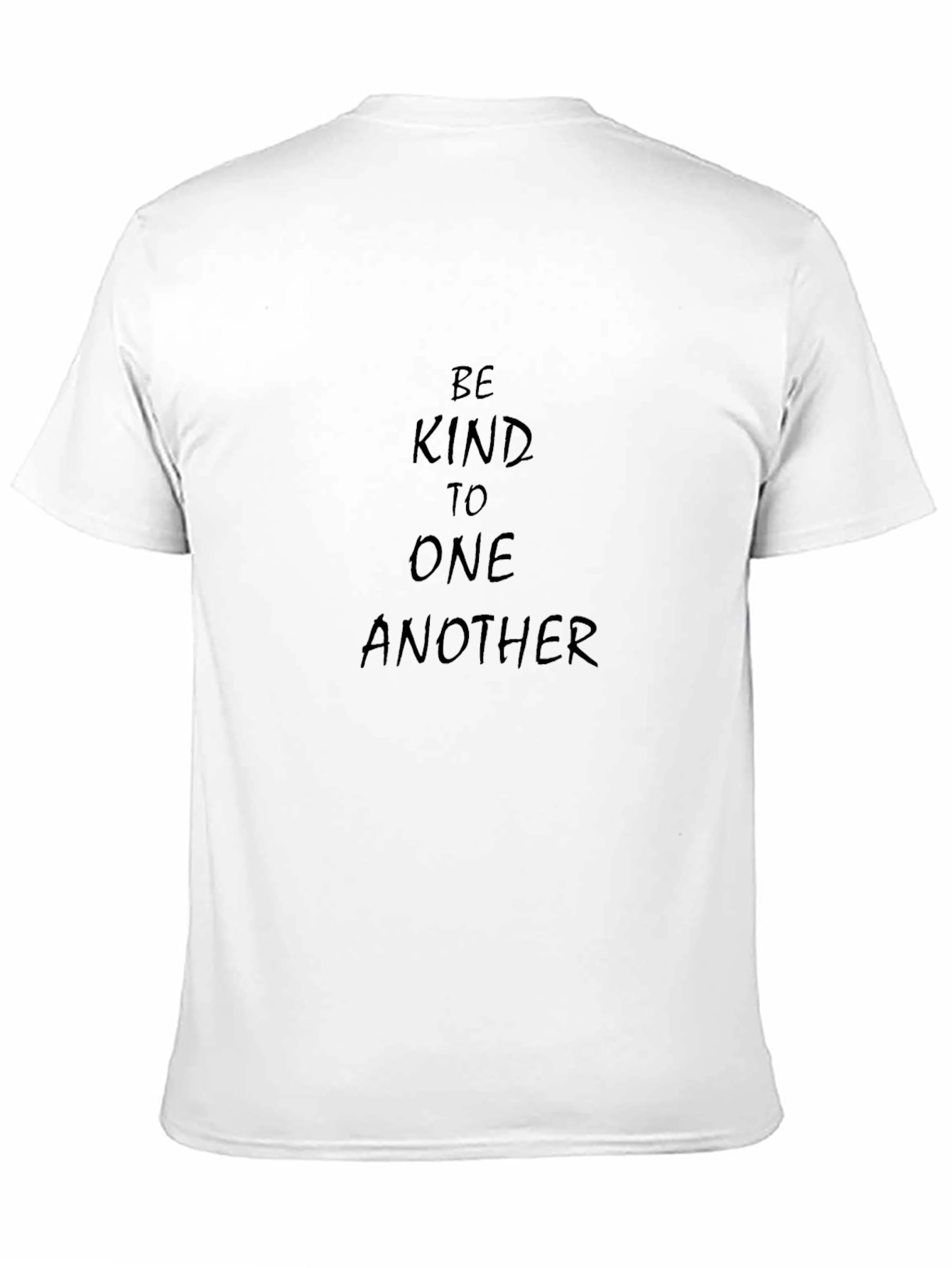Kindness Message Black T-Shirt