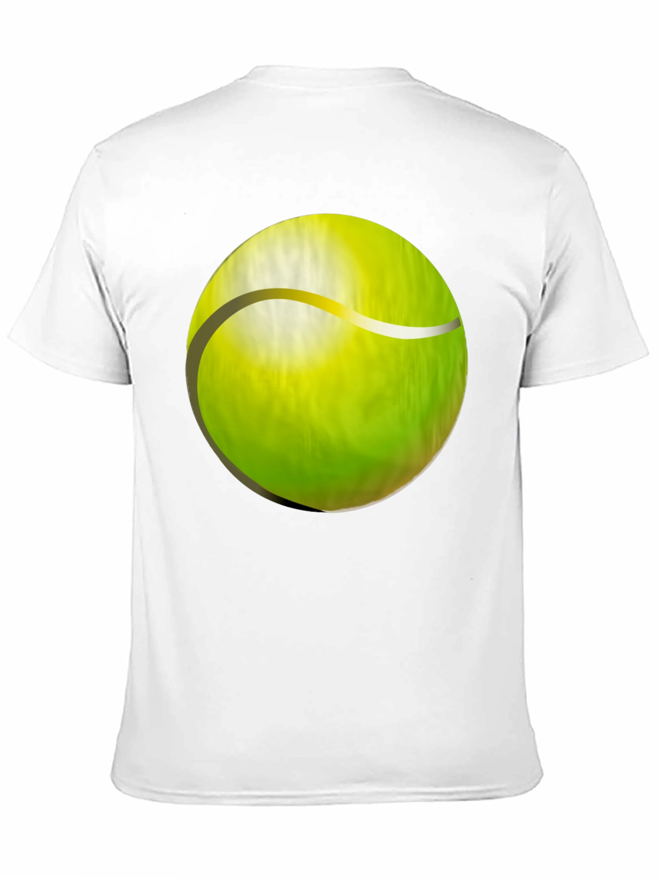 Tennis Ball Graphic T-Shirt - Casual Wear