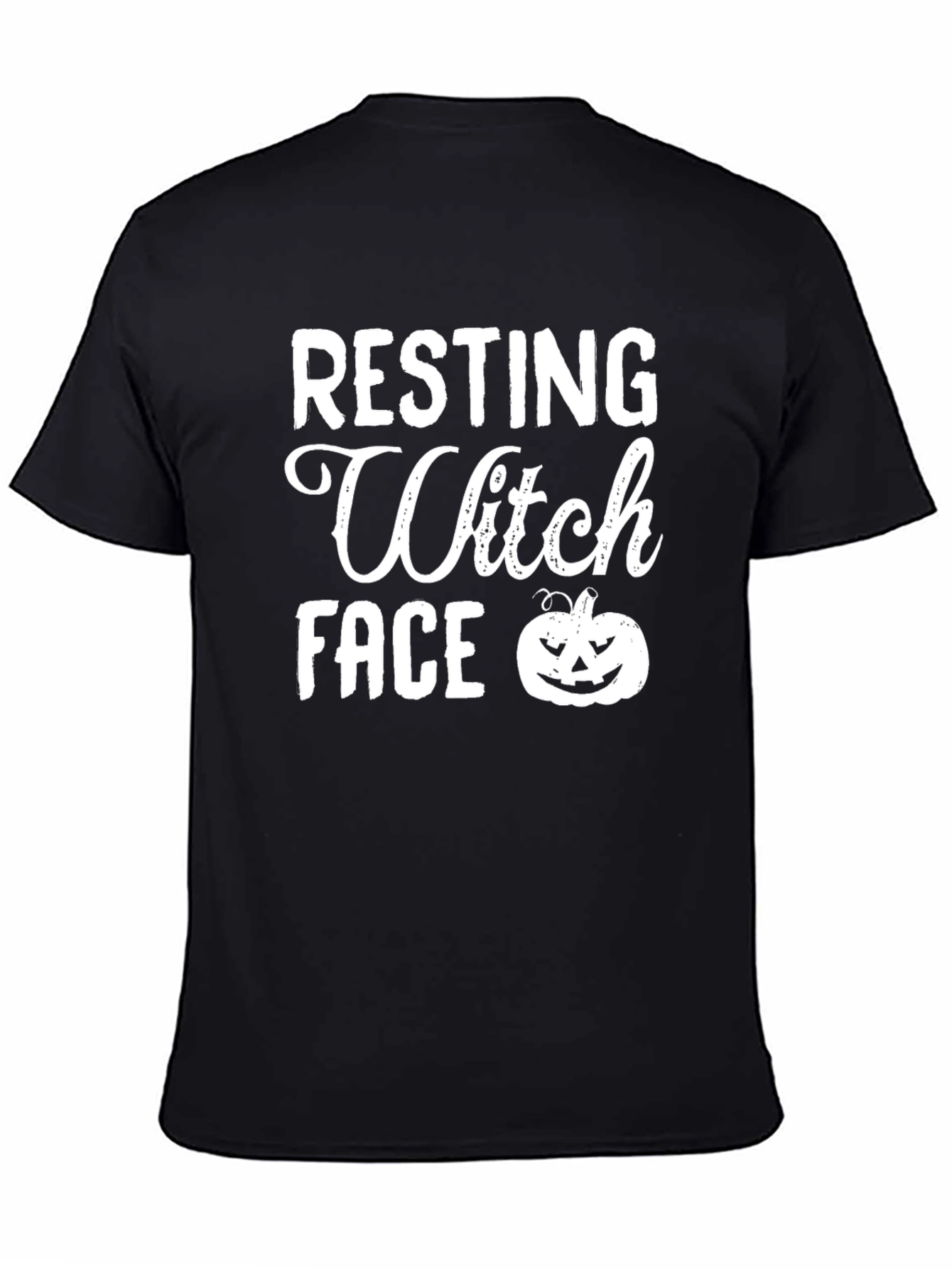 Resting Witch Face T-Shirt | Halloween Tee