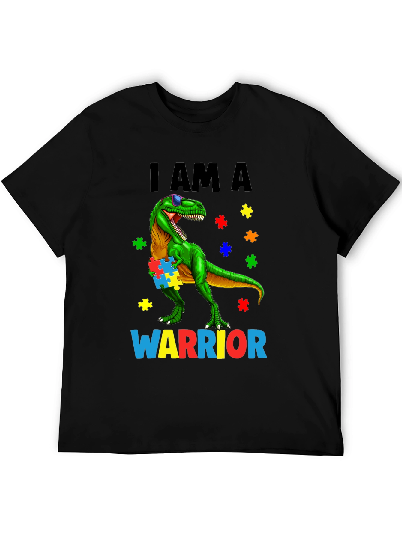 Autism Awareness Dinosaur T-Shirt