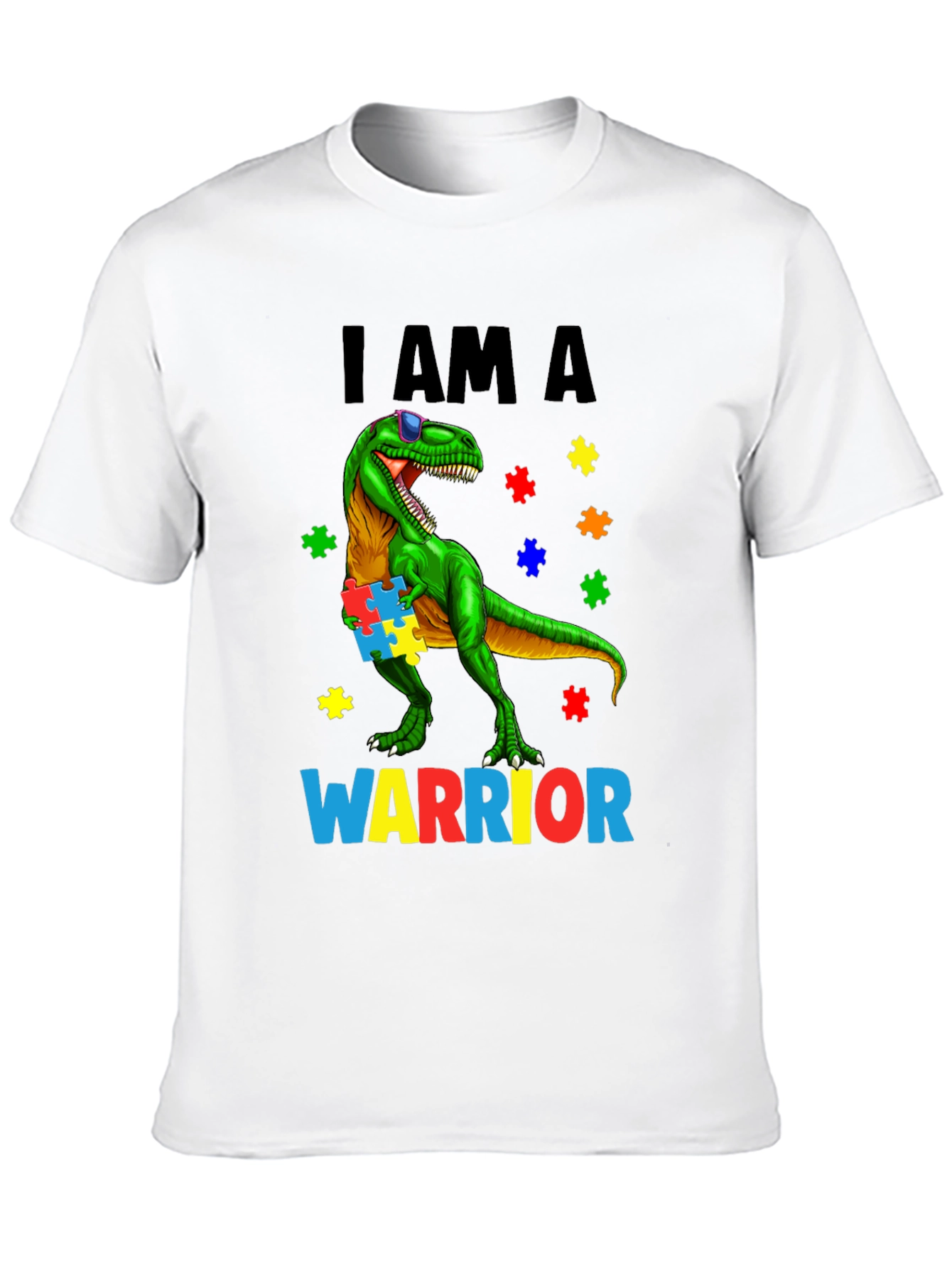 Autism Awareness Dinosaur T-Shirt