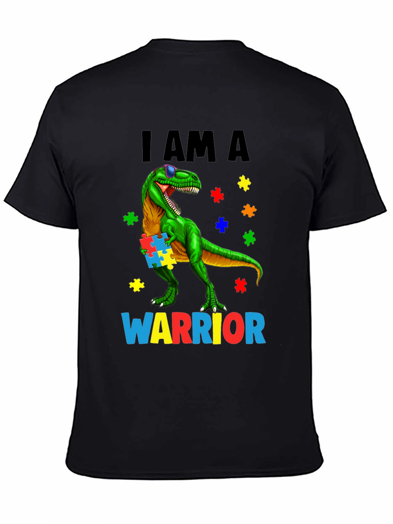 Autism Awareness Dinosaur T-Shirt