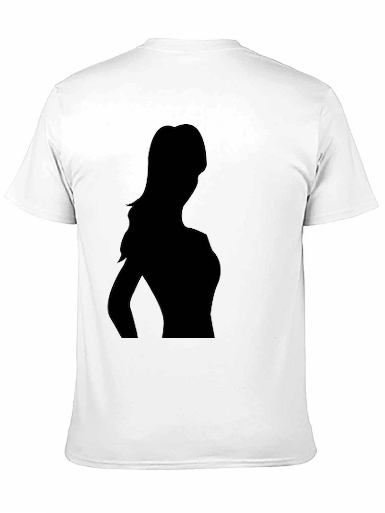 Silhouette Graphic Tee - Stylish Black T-Shirt