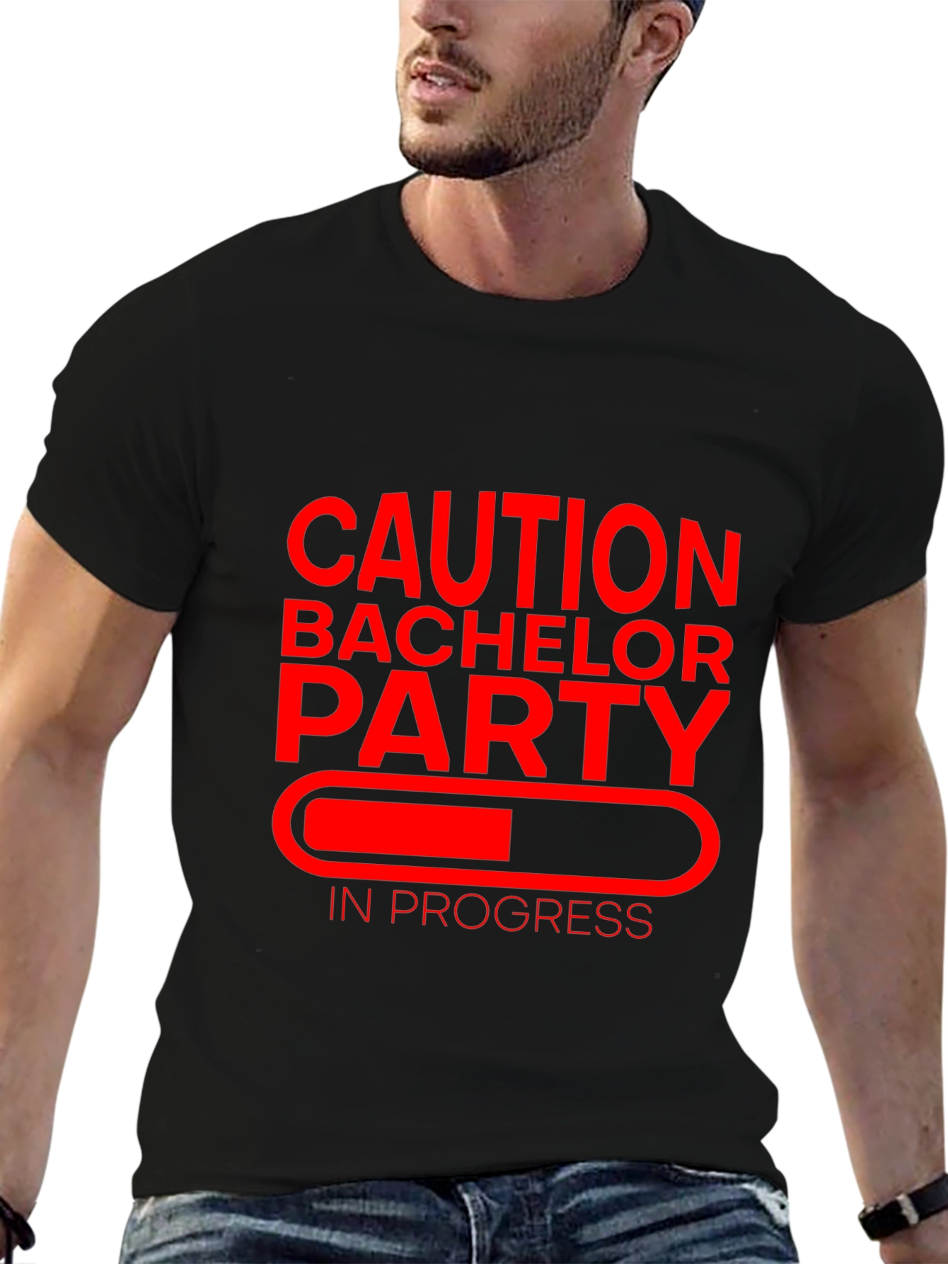 Caution Bachelor Party T-Shirt