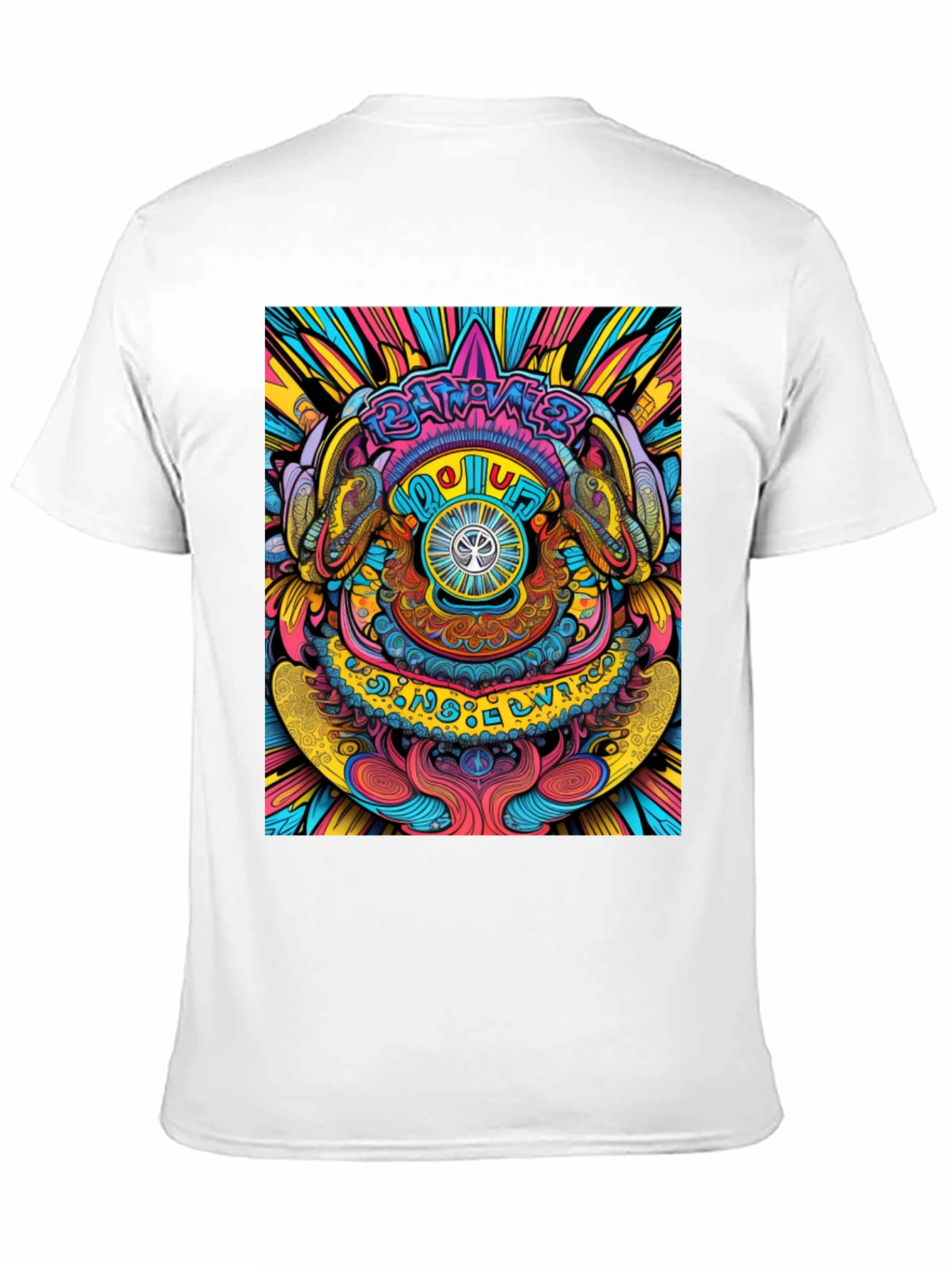Psychedelic Vision T-Shirt - Vibrant Graphic Tee