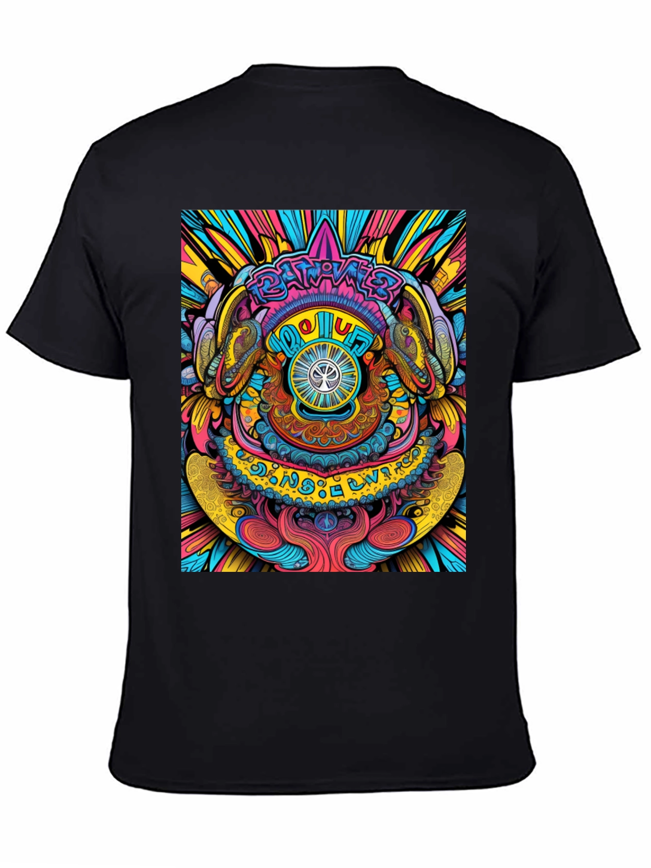 Psychedelic Vision T-Shirt - Vibrant Graphic Tee