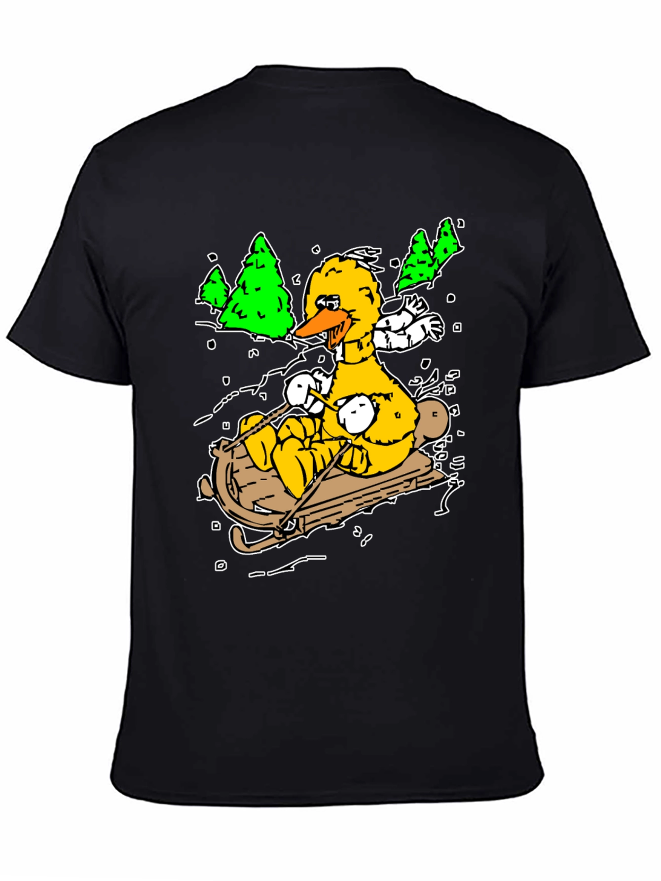 Big Bird Sledding T-Shirt