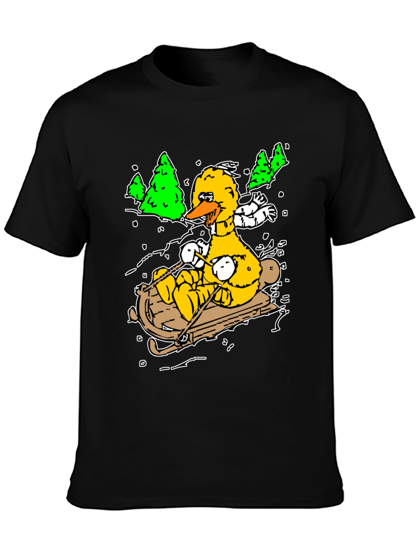Big Bird Sledding T-Shirt