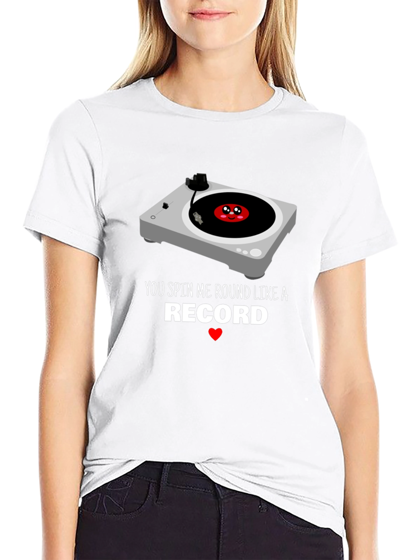 You Spin Me Round Graphic Tee