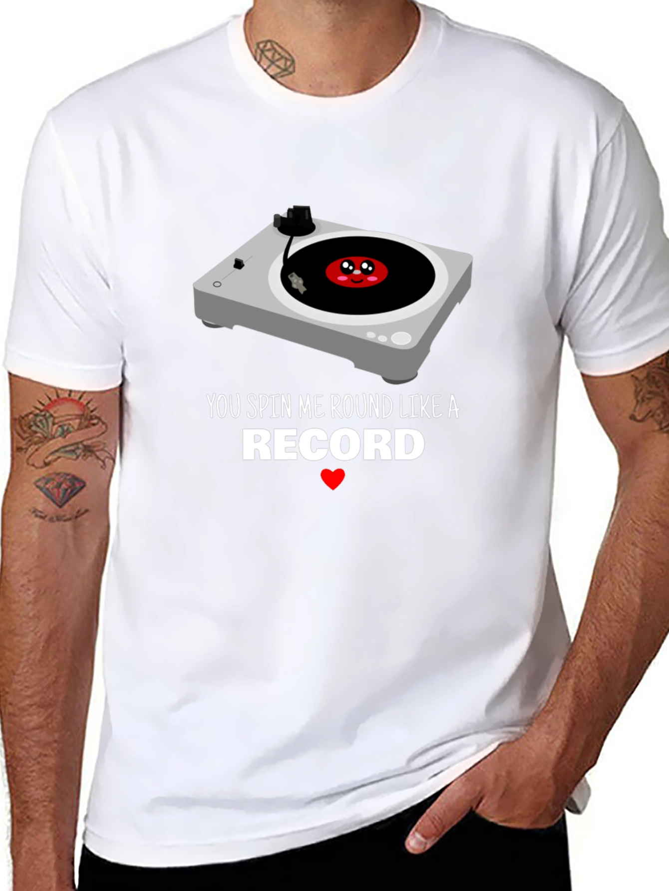 You Spin Me Round Graphic Tee