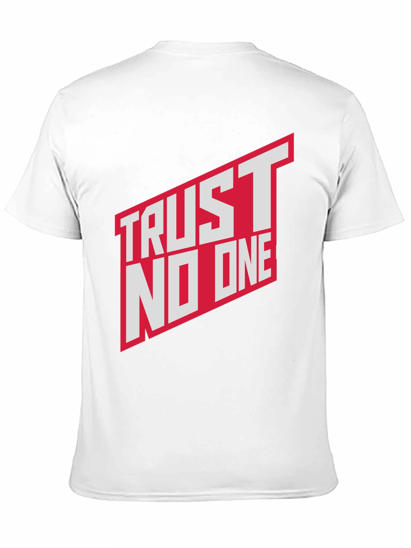 Trust No One Graphic T-Shirt - Bold Statement Tee