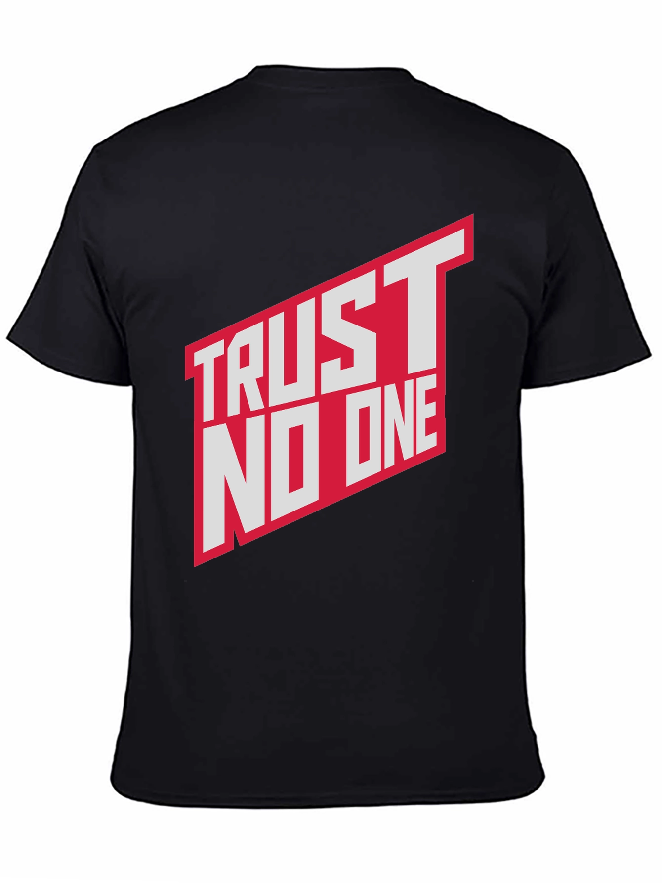 Trust No One Graphic T-Shirt - Bold Statement Tee