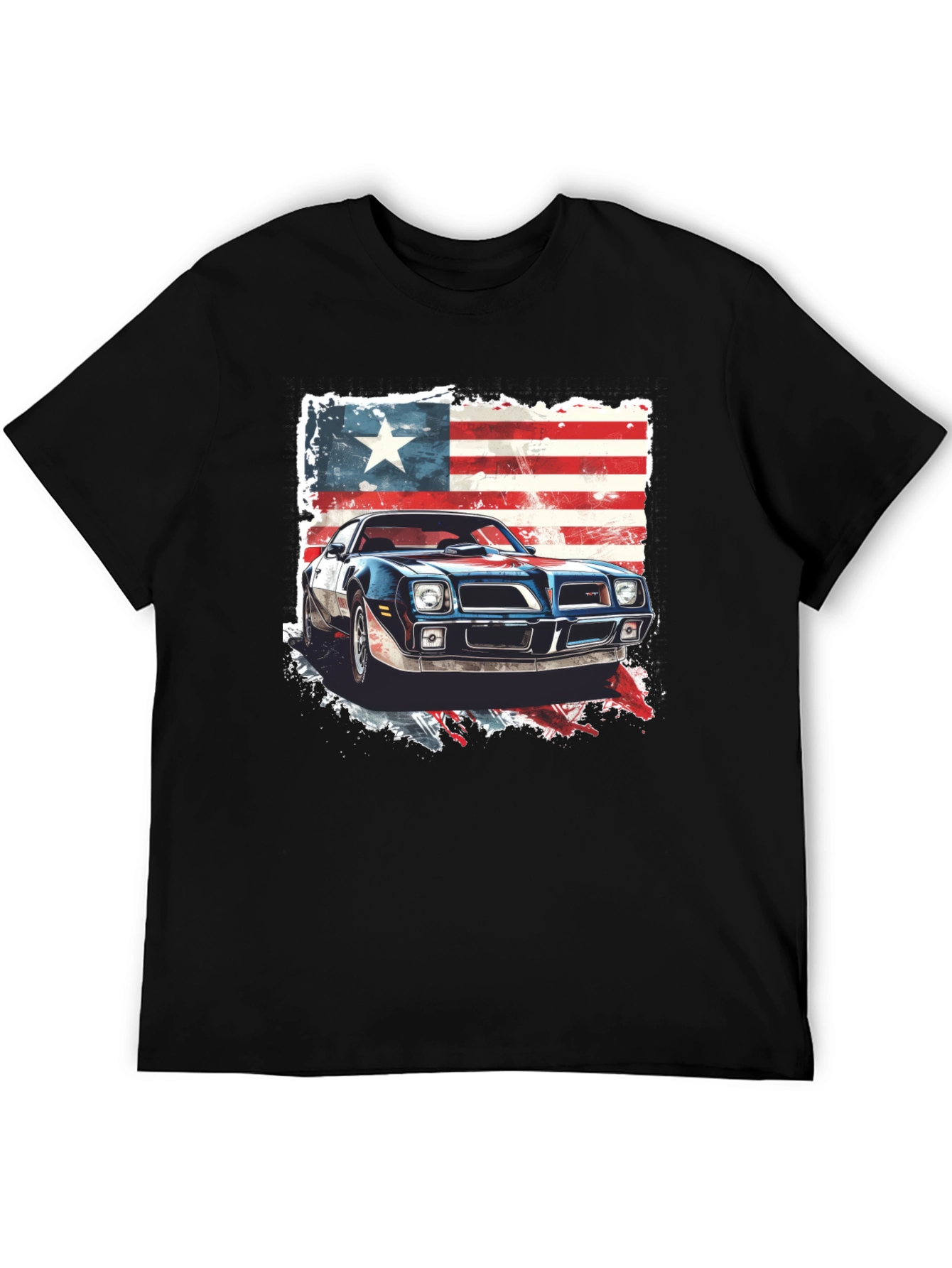 American Muscle Car Graphic Tee